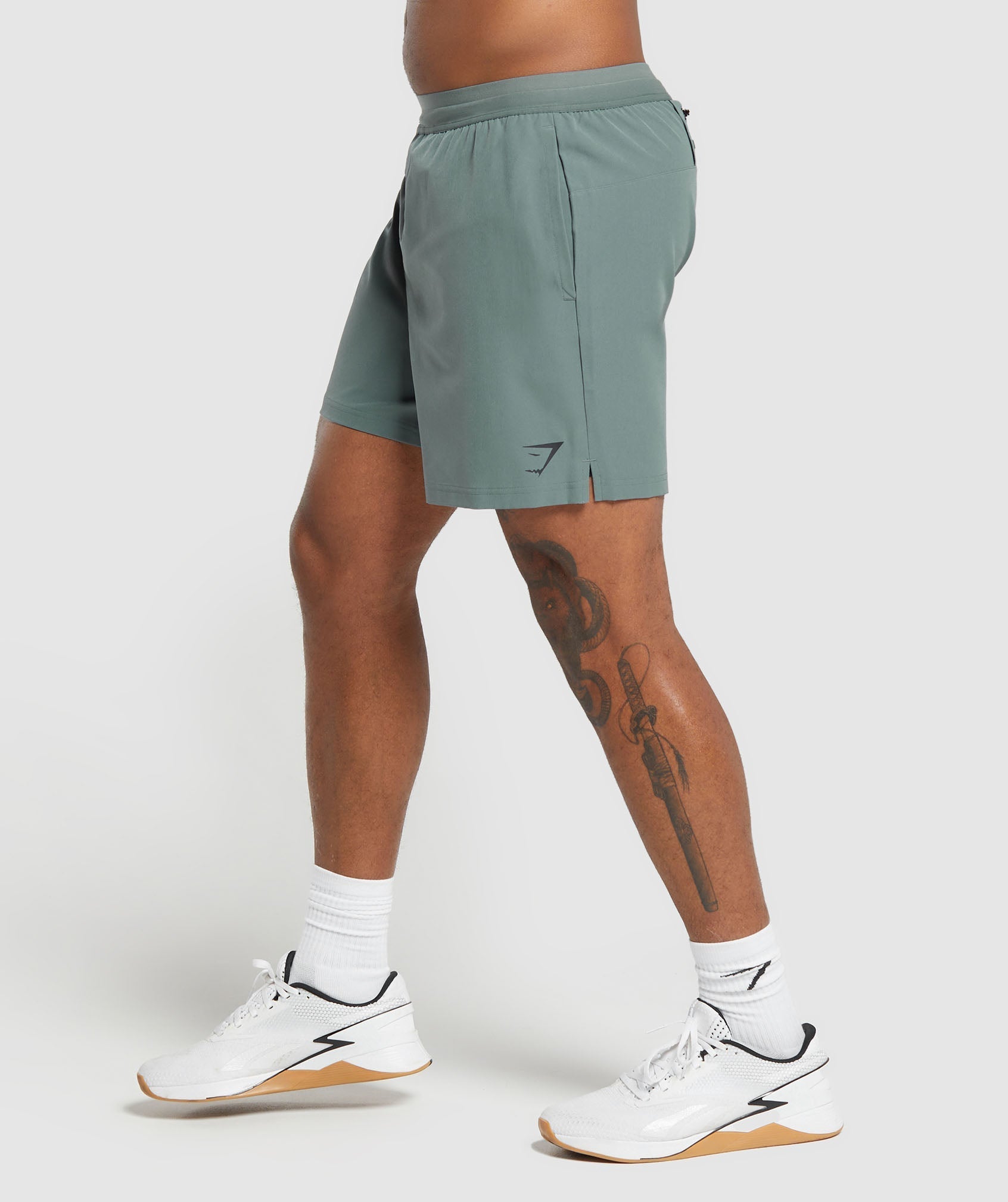 Gymshark Land to Water 6" Shorts - Cargo Teal