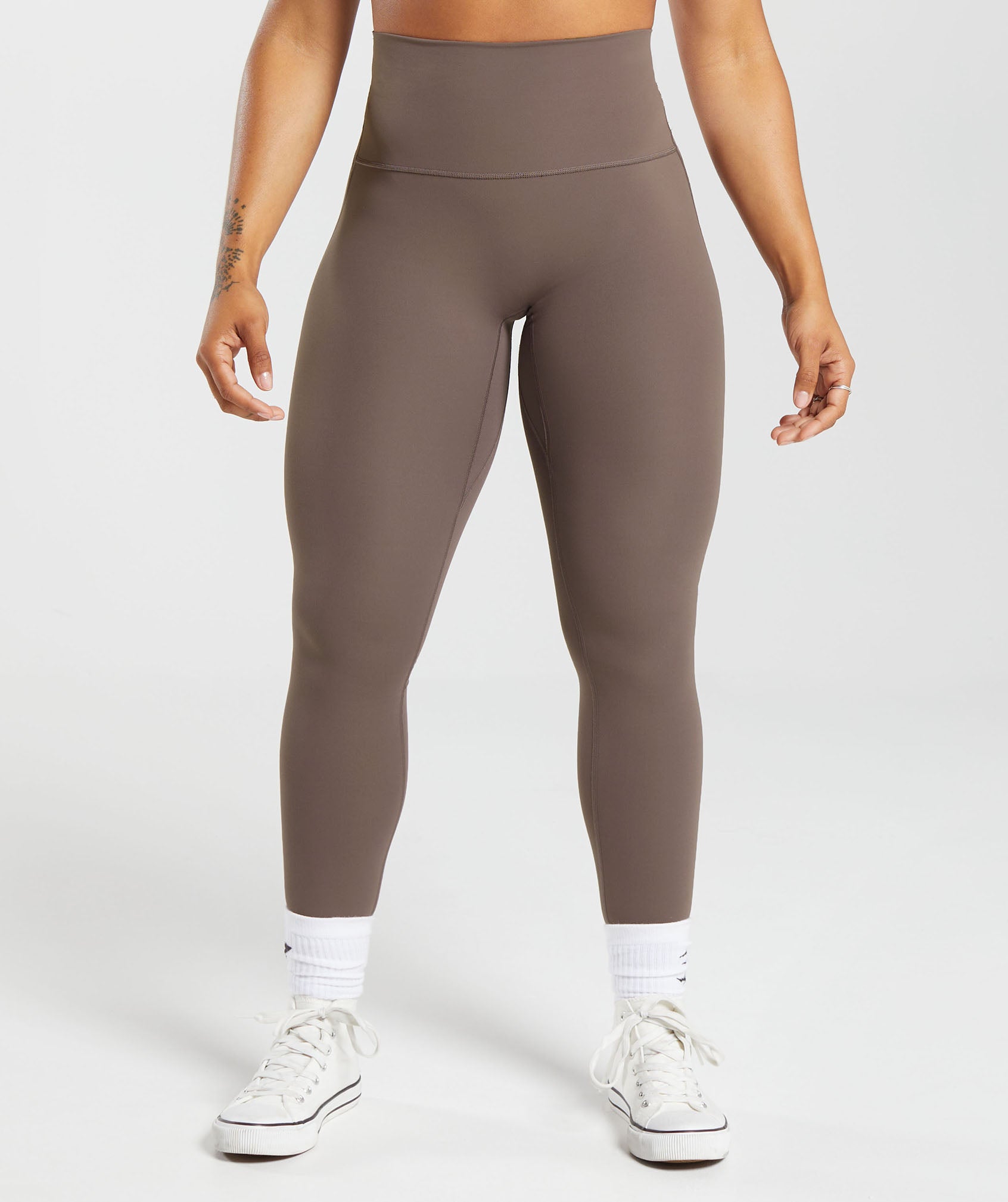 Gymshark Legacy Regular Leggings - Walnut Mauve