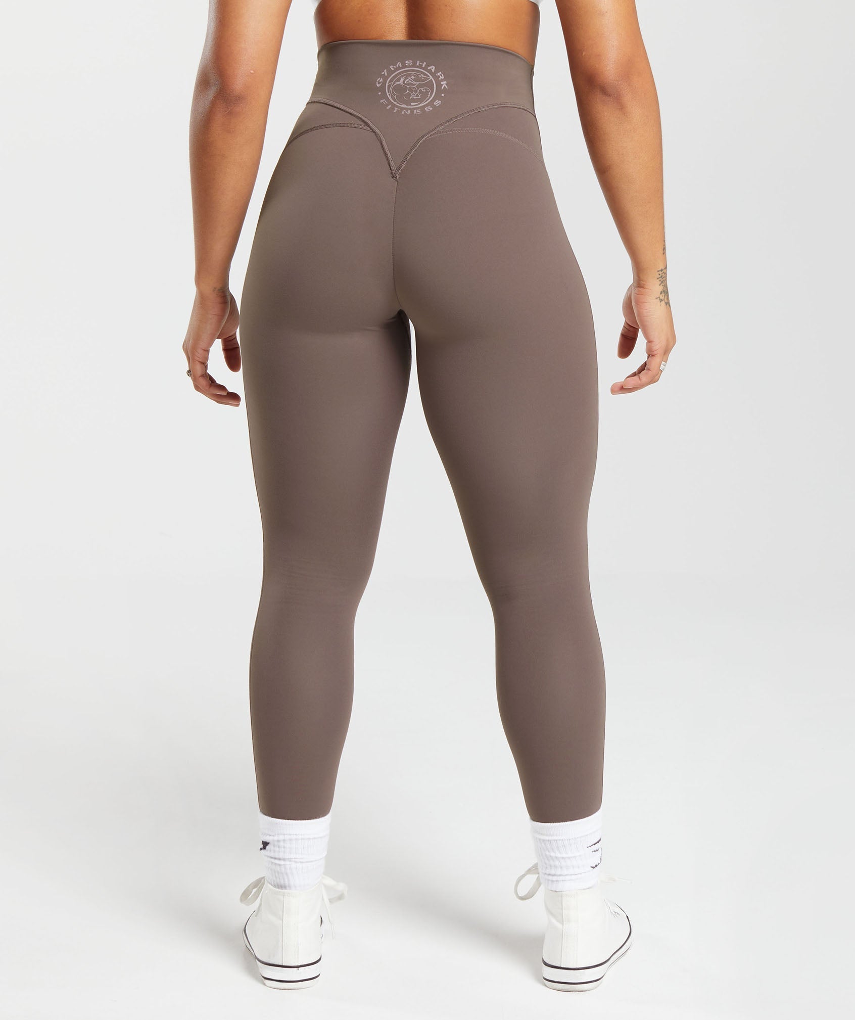 Gymshark Legacy Regular Leggings - Walnut Mauve