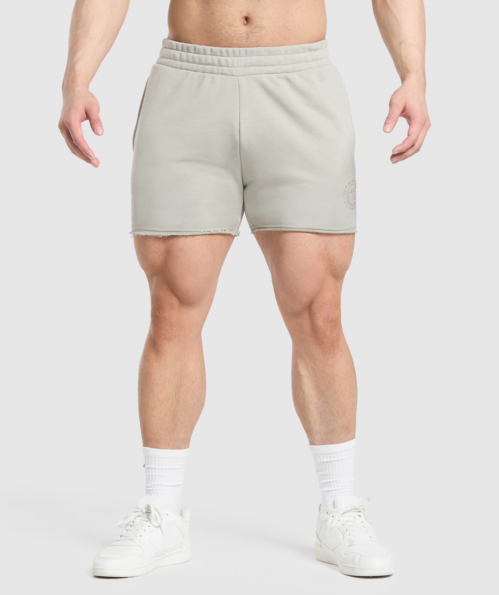 Gymshark Legacy Shorts - Stone Grey