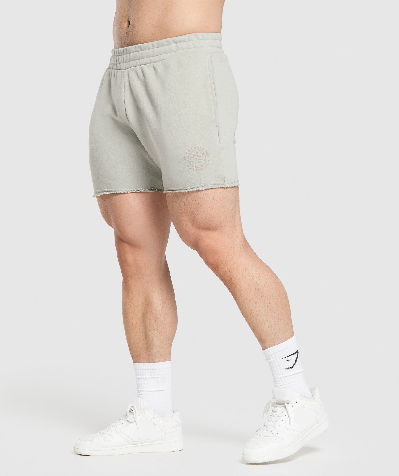 Gymshark Legacy Shorts - Stone Grey