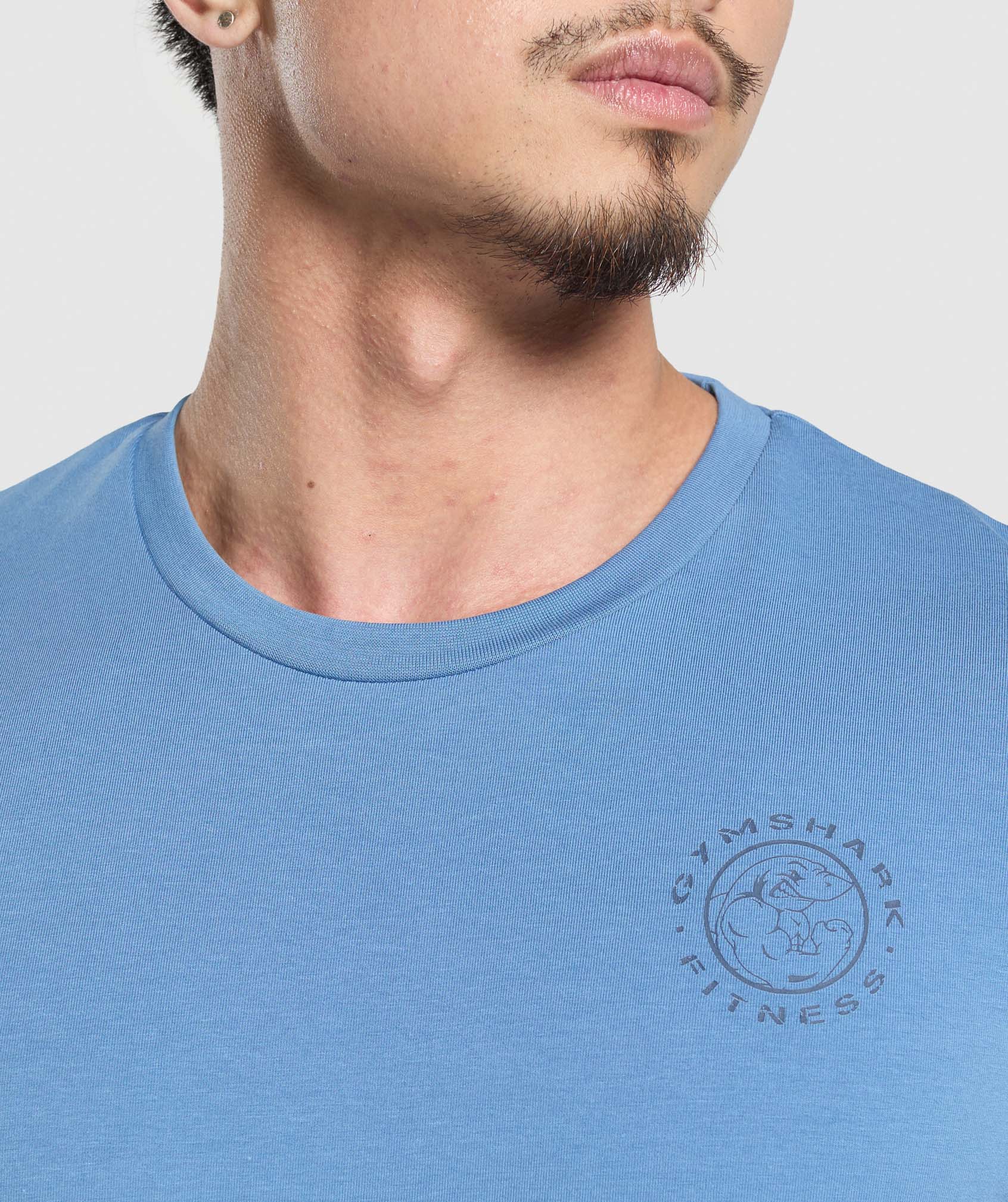 Gymshark Legacy T-Shirt - Classic Blue