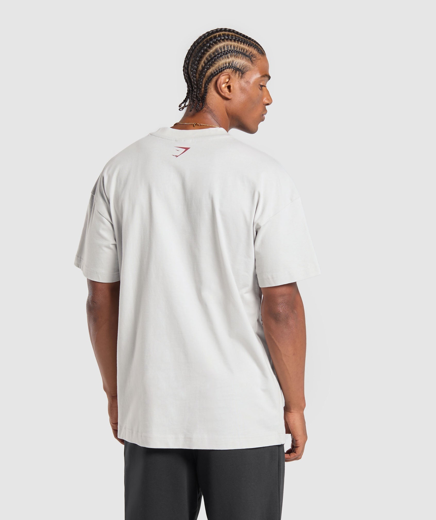 Gymshark Gymshark Strength Dept Graphic T-Shirt - Metal Grey