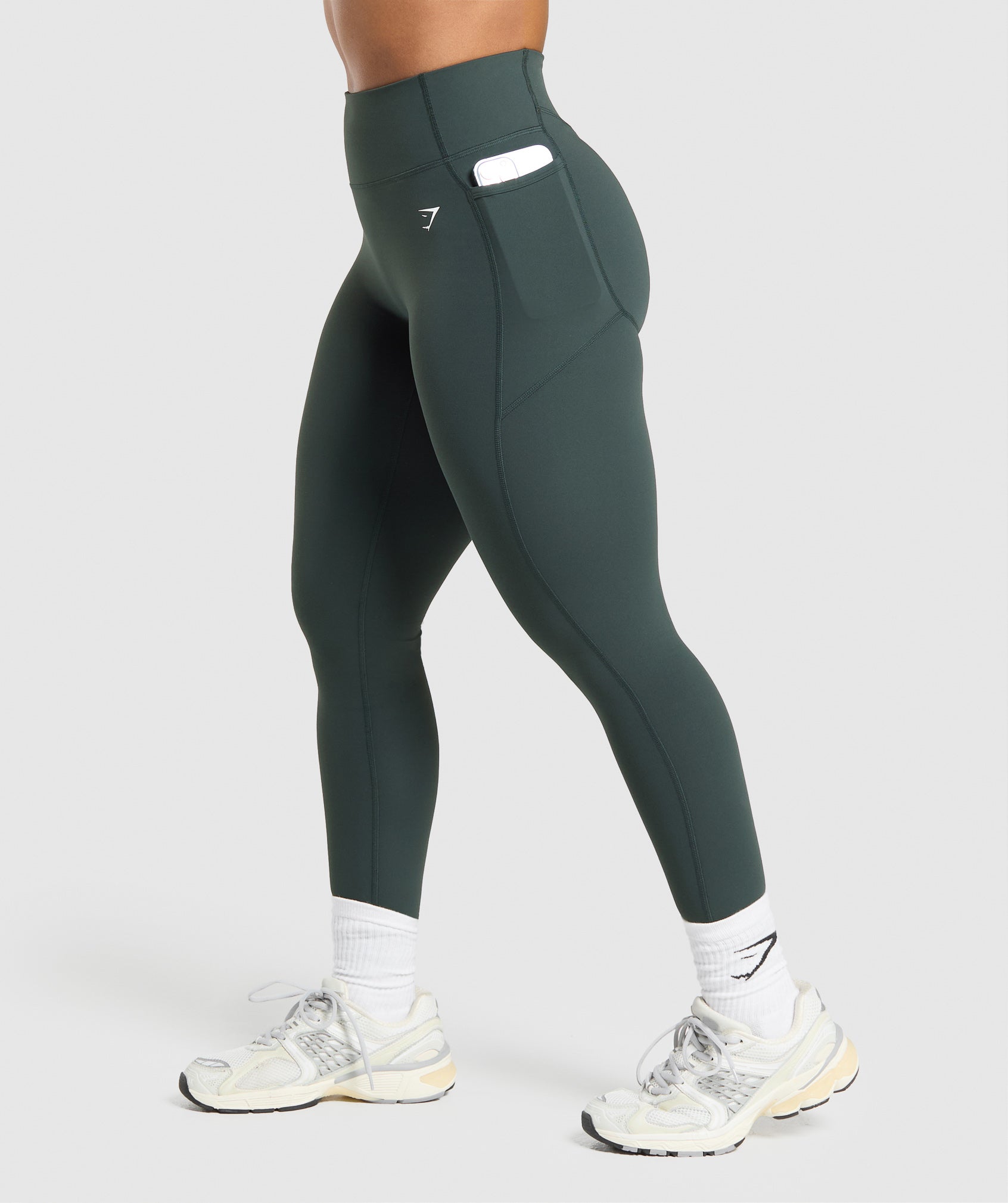 Gymshark Lifting Pocket Leggings - Darkest Teal