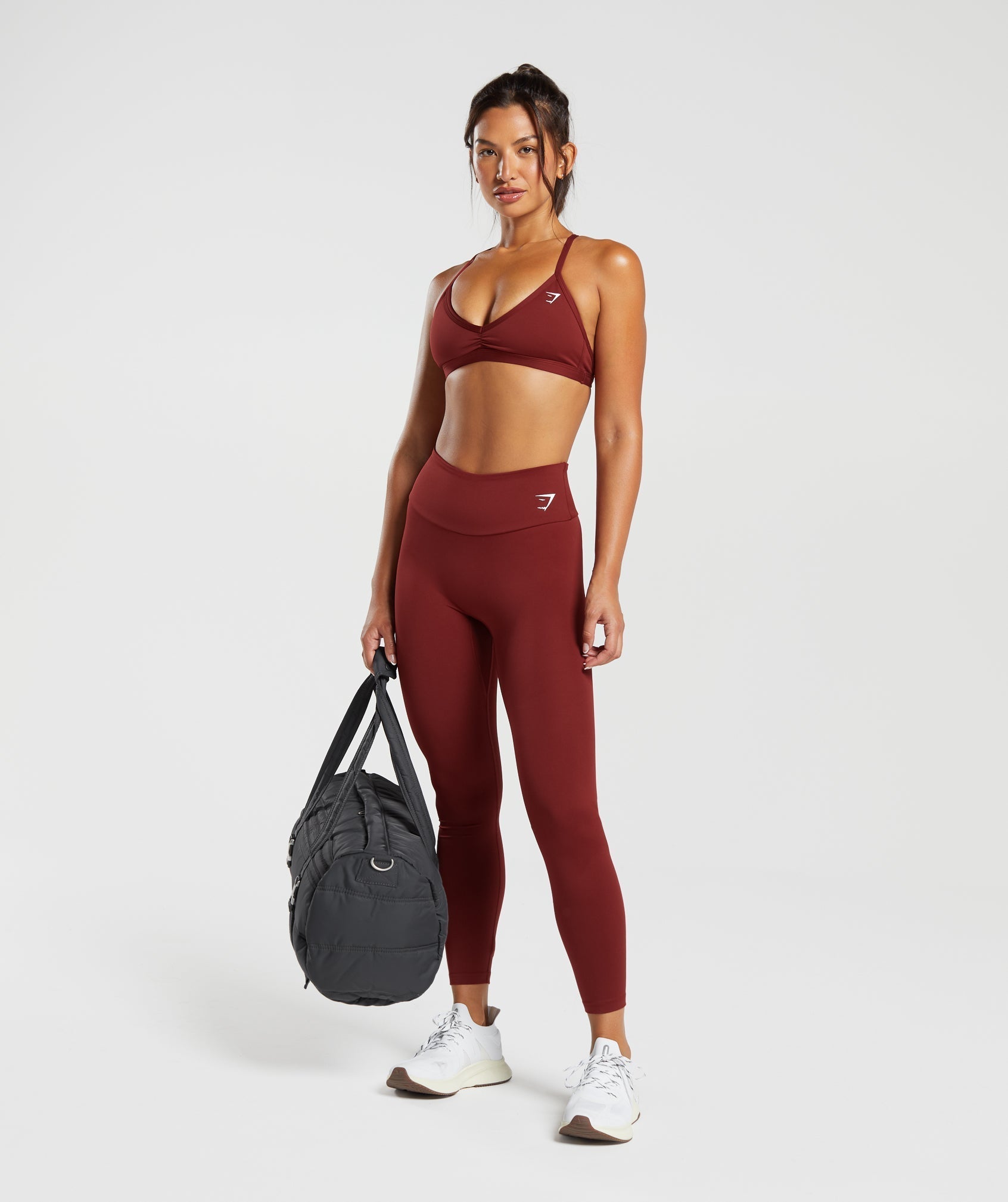 Gymshark Minimal Sports Bra - Spiced Red