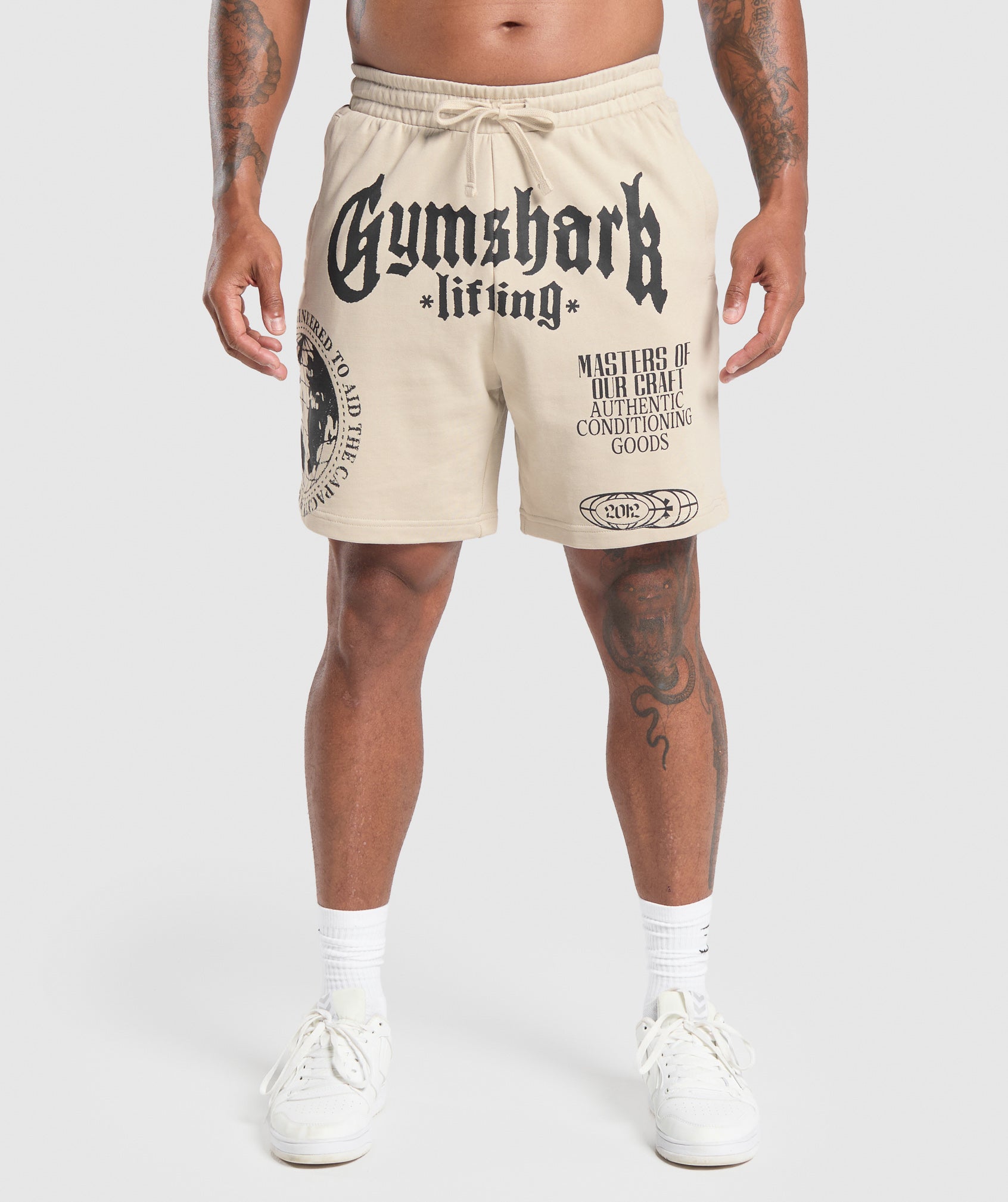 Global Lifting Shorts - Pebble Grey