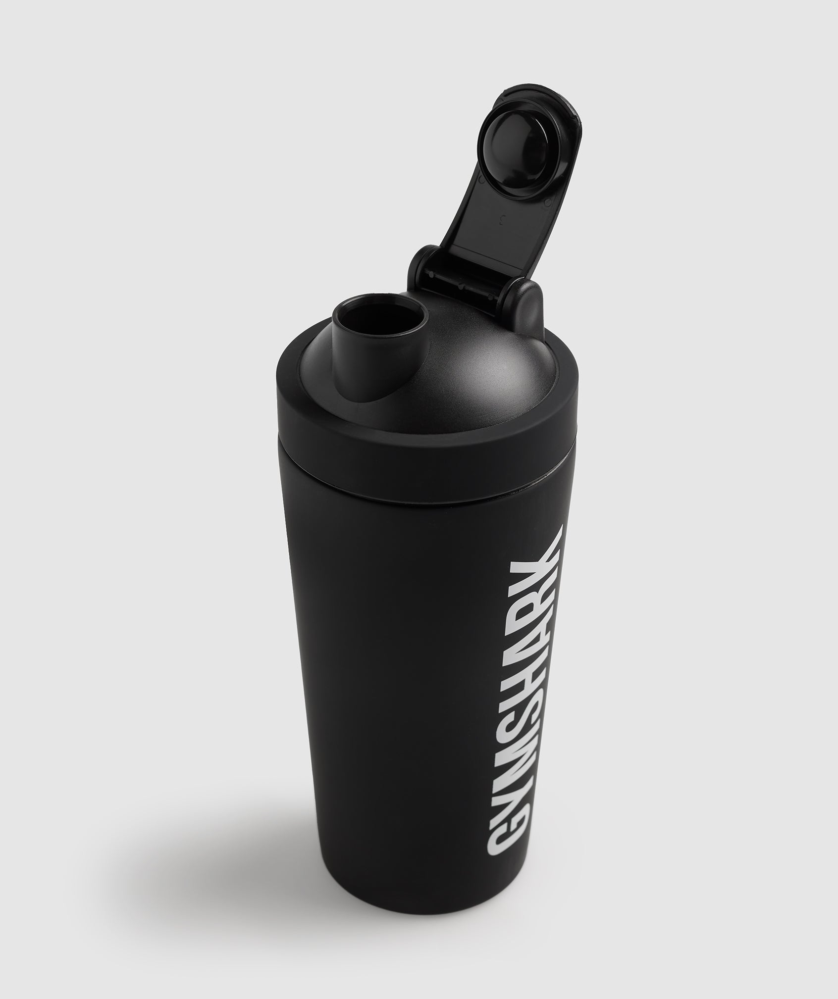 Gymshark Matte Metal Shaker Bottle - Black