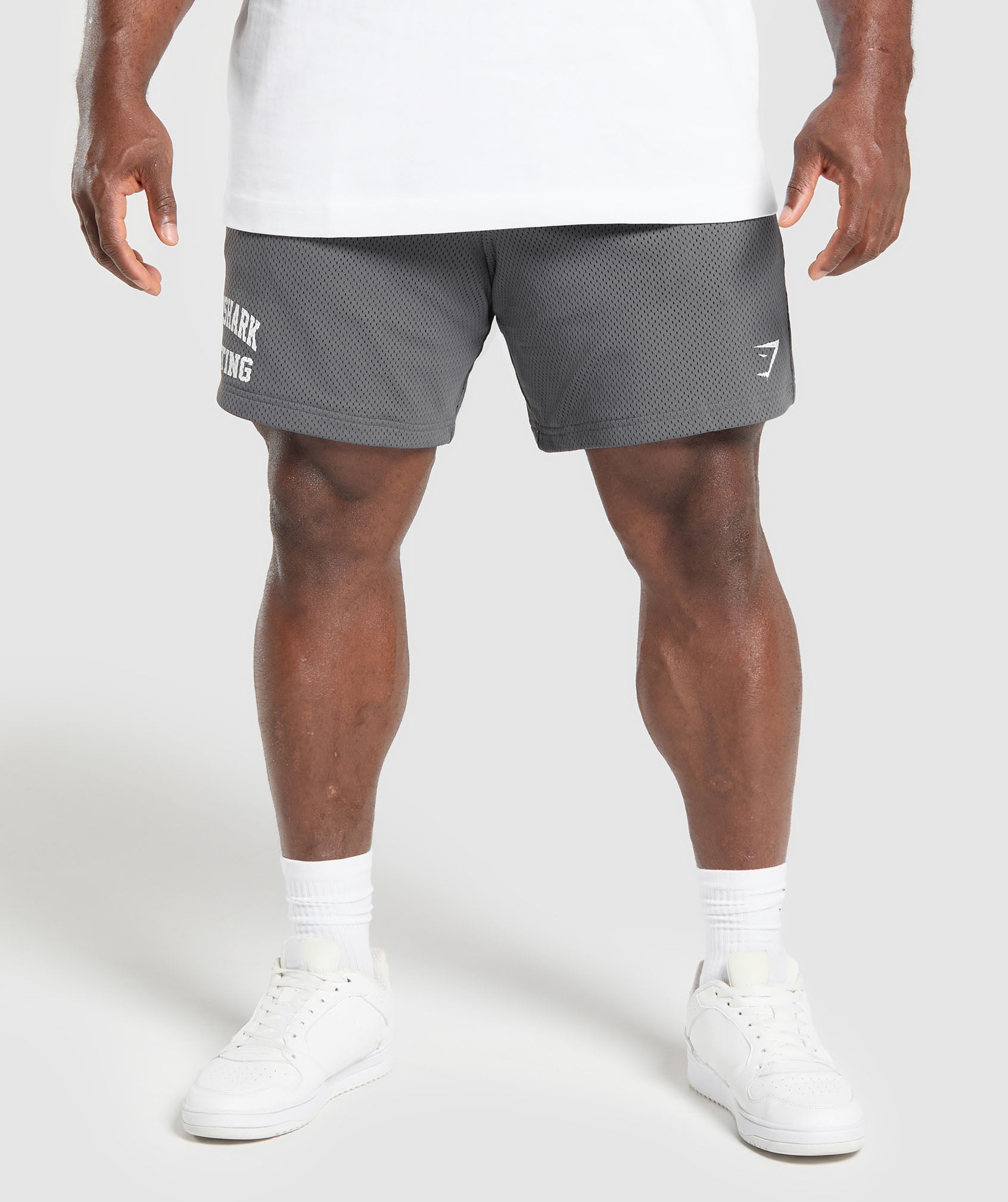 Lifting Mesh 7" Shorts - Pitch Grey