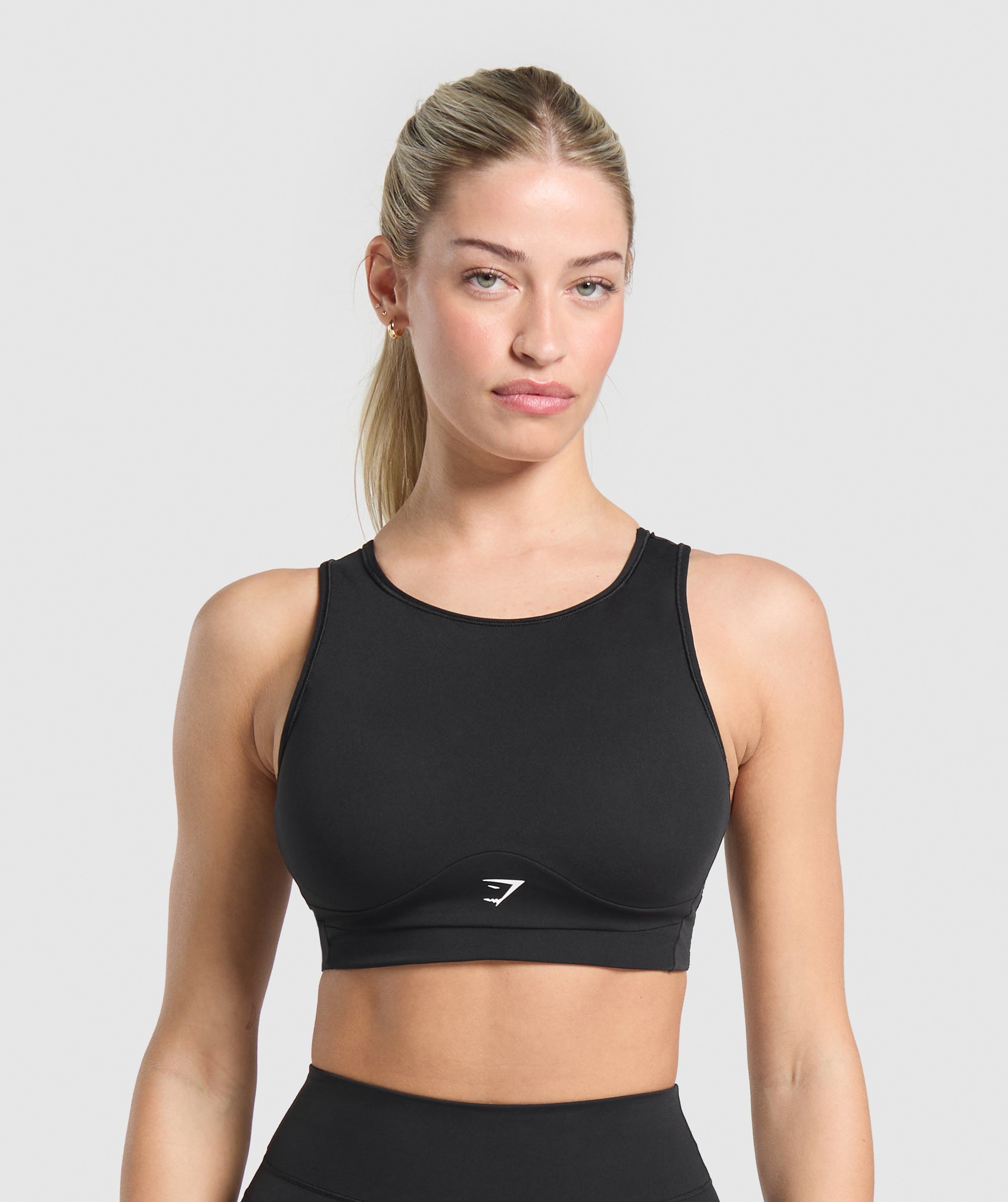 Gymshark Mesh Back Sports Bra - Black