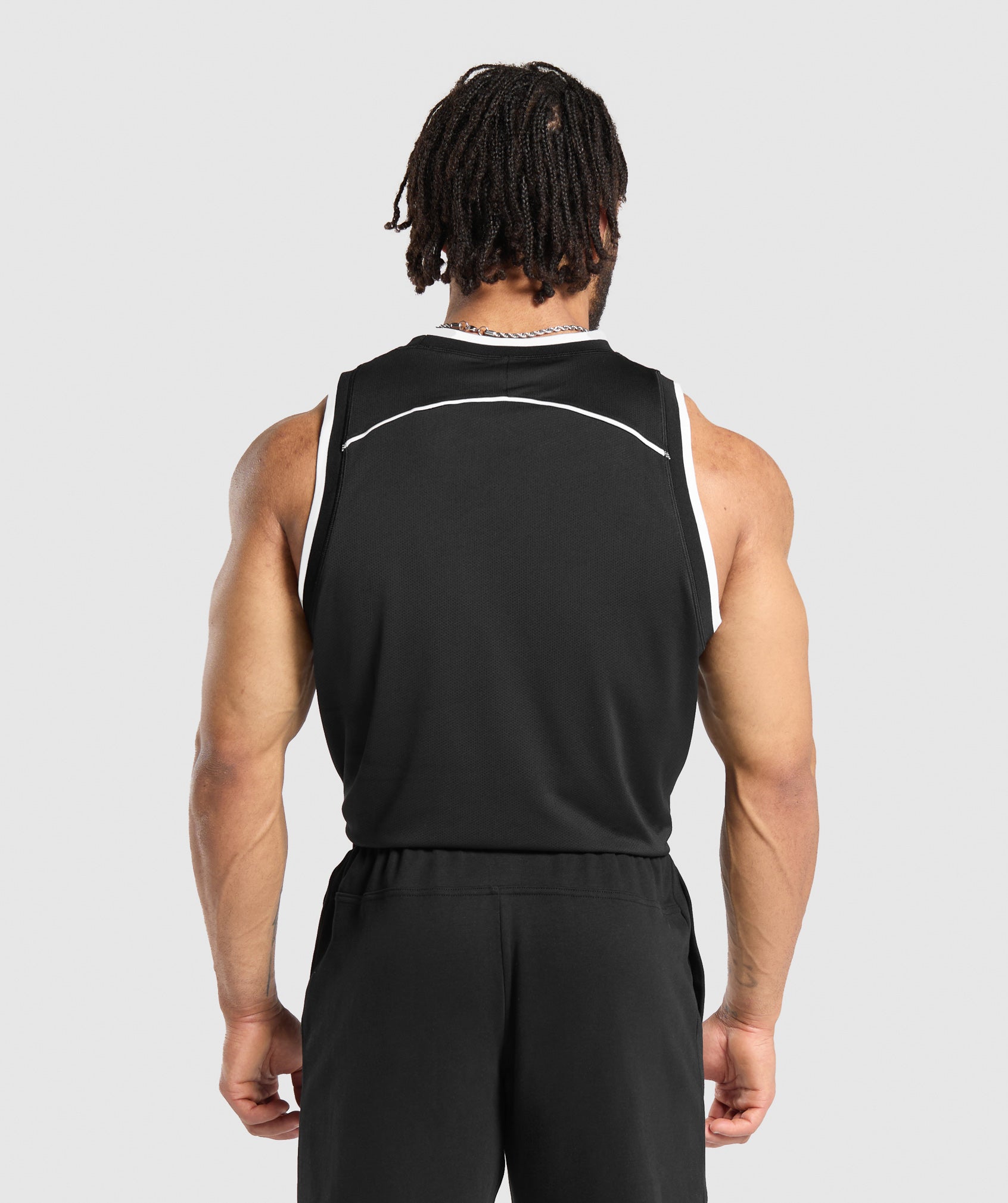 Gymshark Mesh Tank - Black