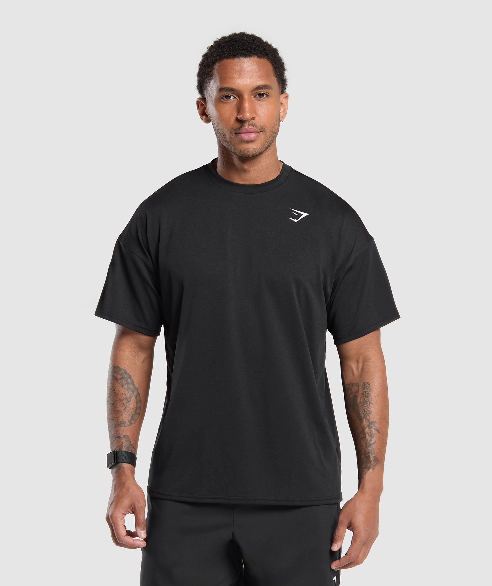 Gymshark Oversized Performance T-Shirt - Black