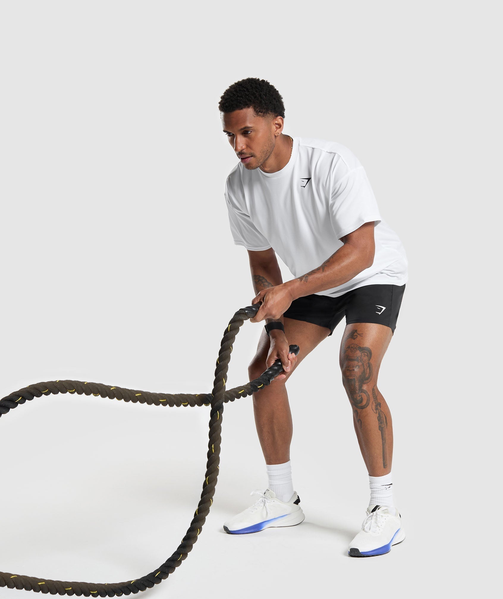 Gymshark Oversized Performance T-Shirt - White