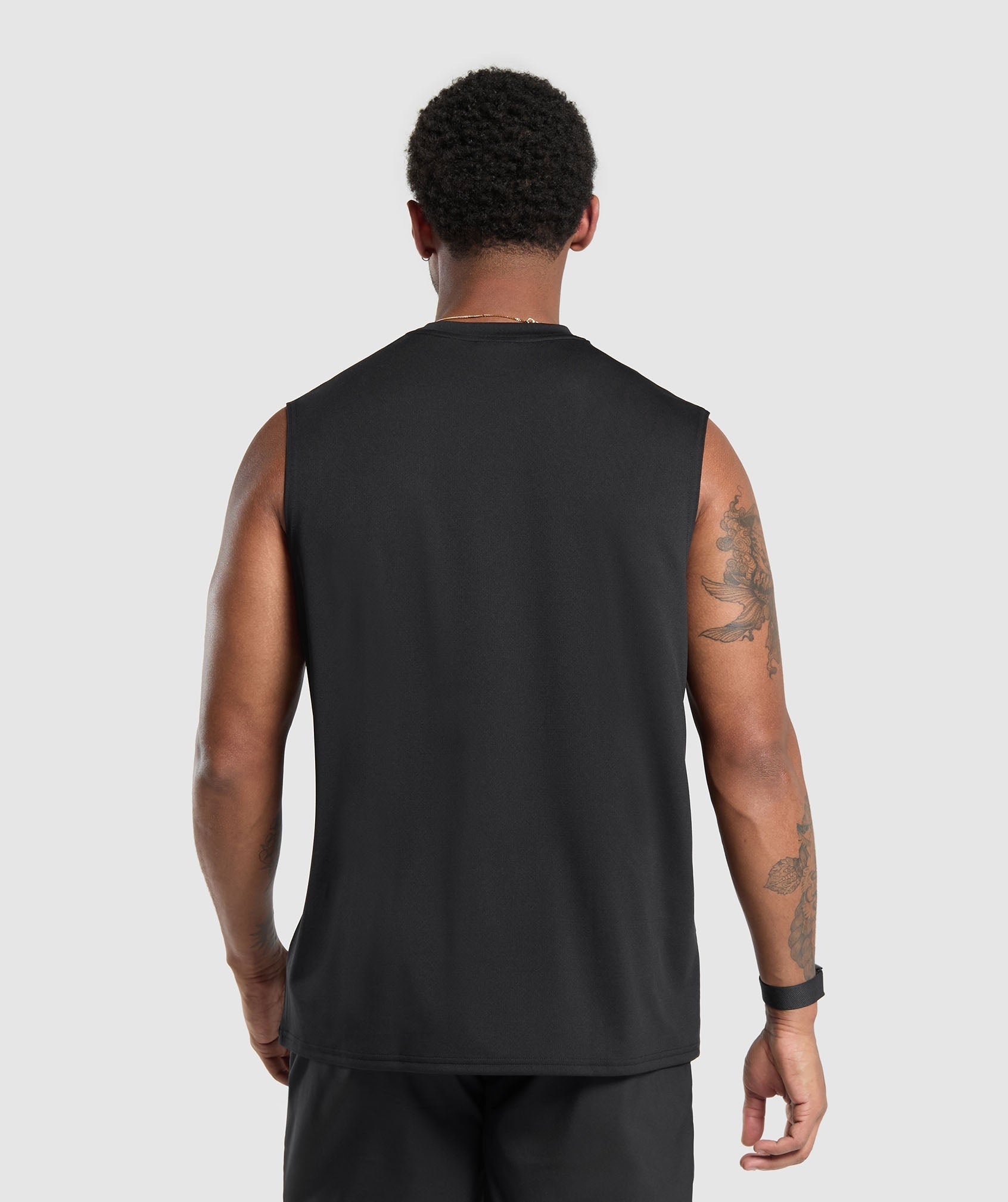 Gymshark Arrival Oversized Tank - Black