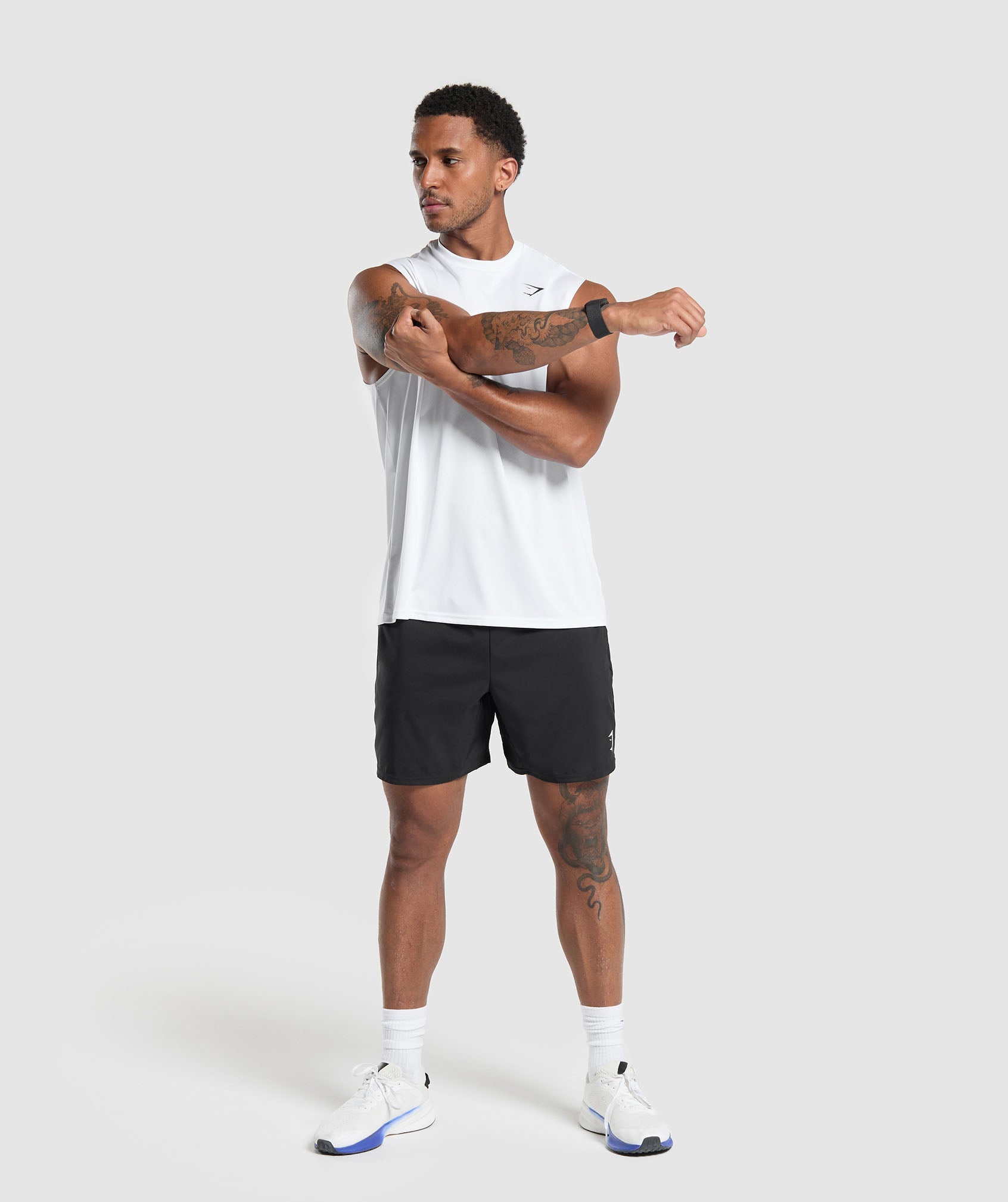 Gymshark Arrival Oversized Tank - White