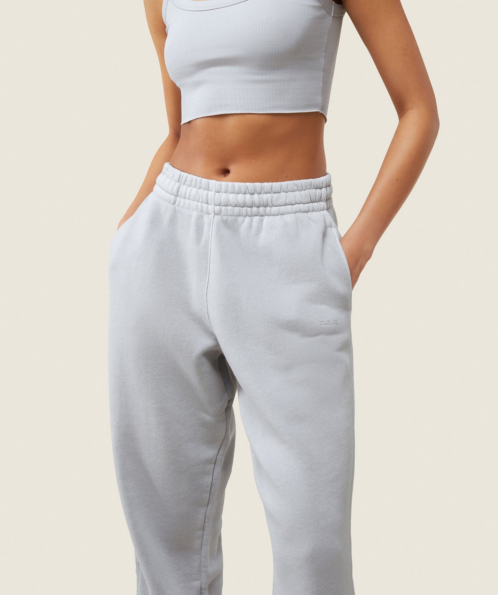 Gymshark everywear Relaxed Sweatpants - Ice Grey