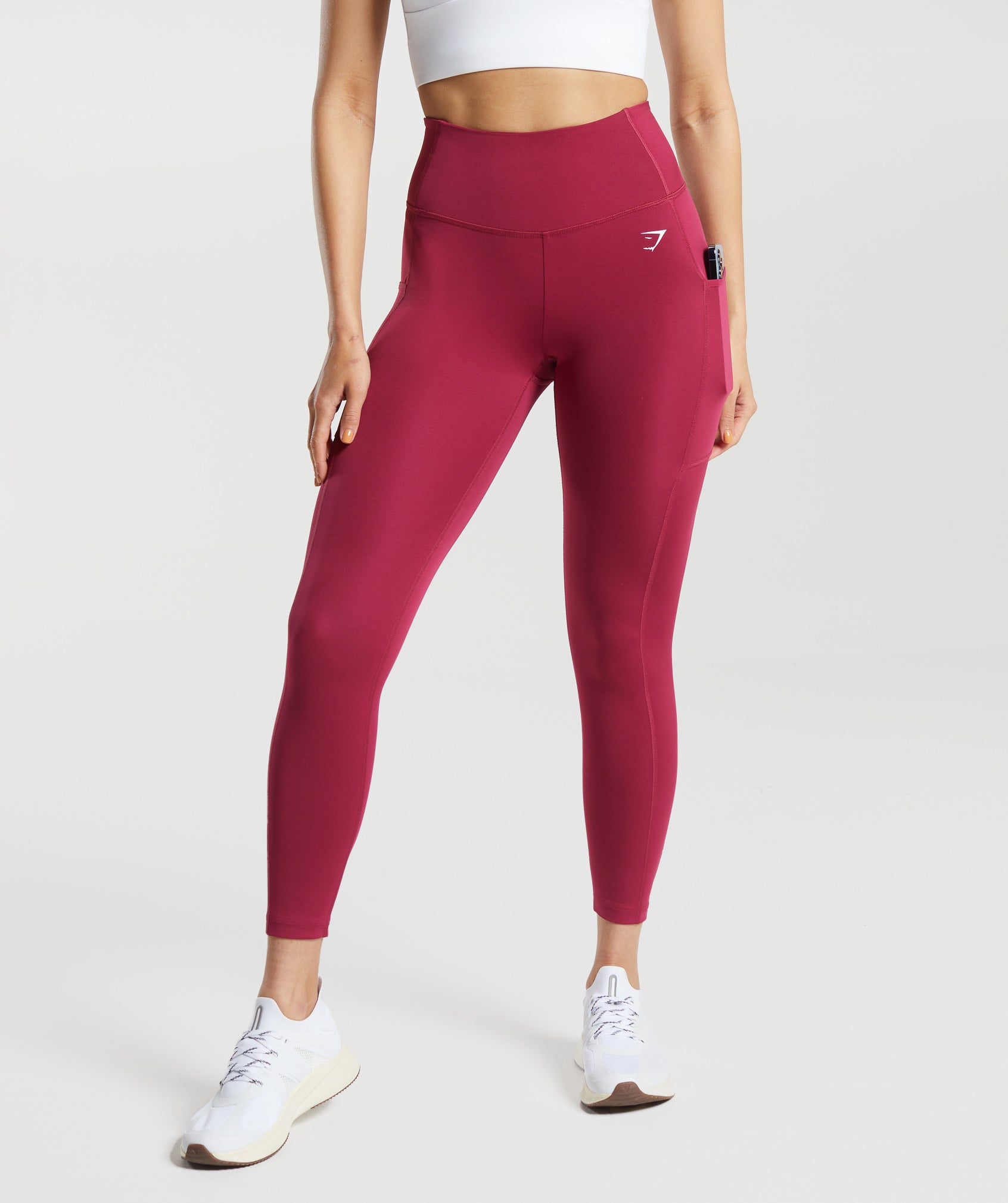 Gymshark Pocket Leggings - Raspberry Pink