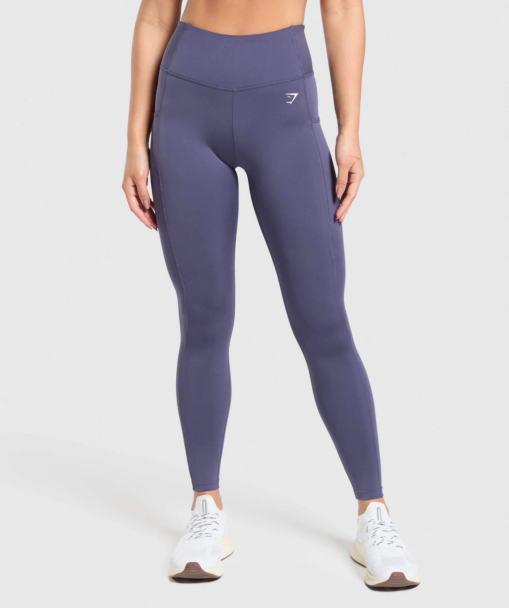 Pocket Leggings - Weighted Purple