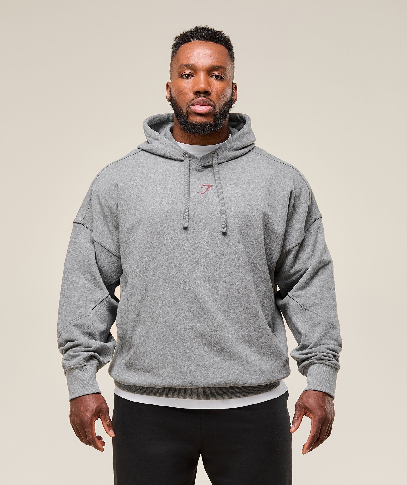 Gymshark Power Hoodie - Charcoal Core Marl