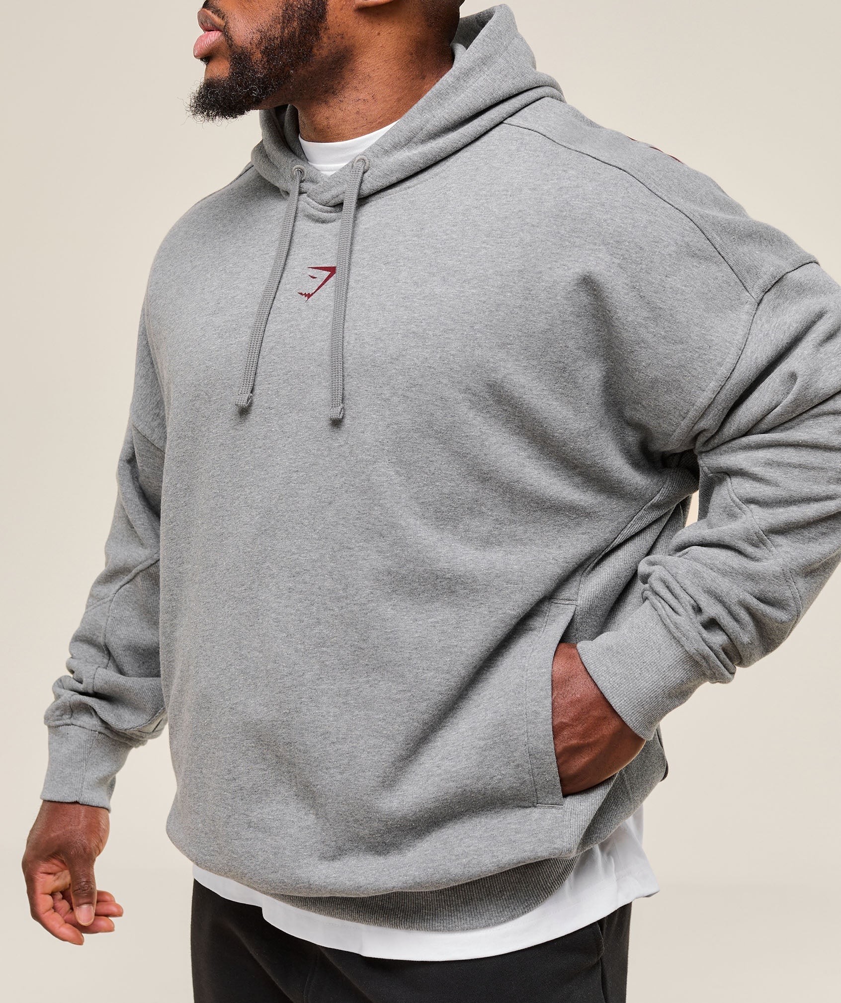 Gymshark Power Hoodie - Charcoal Core Marl