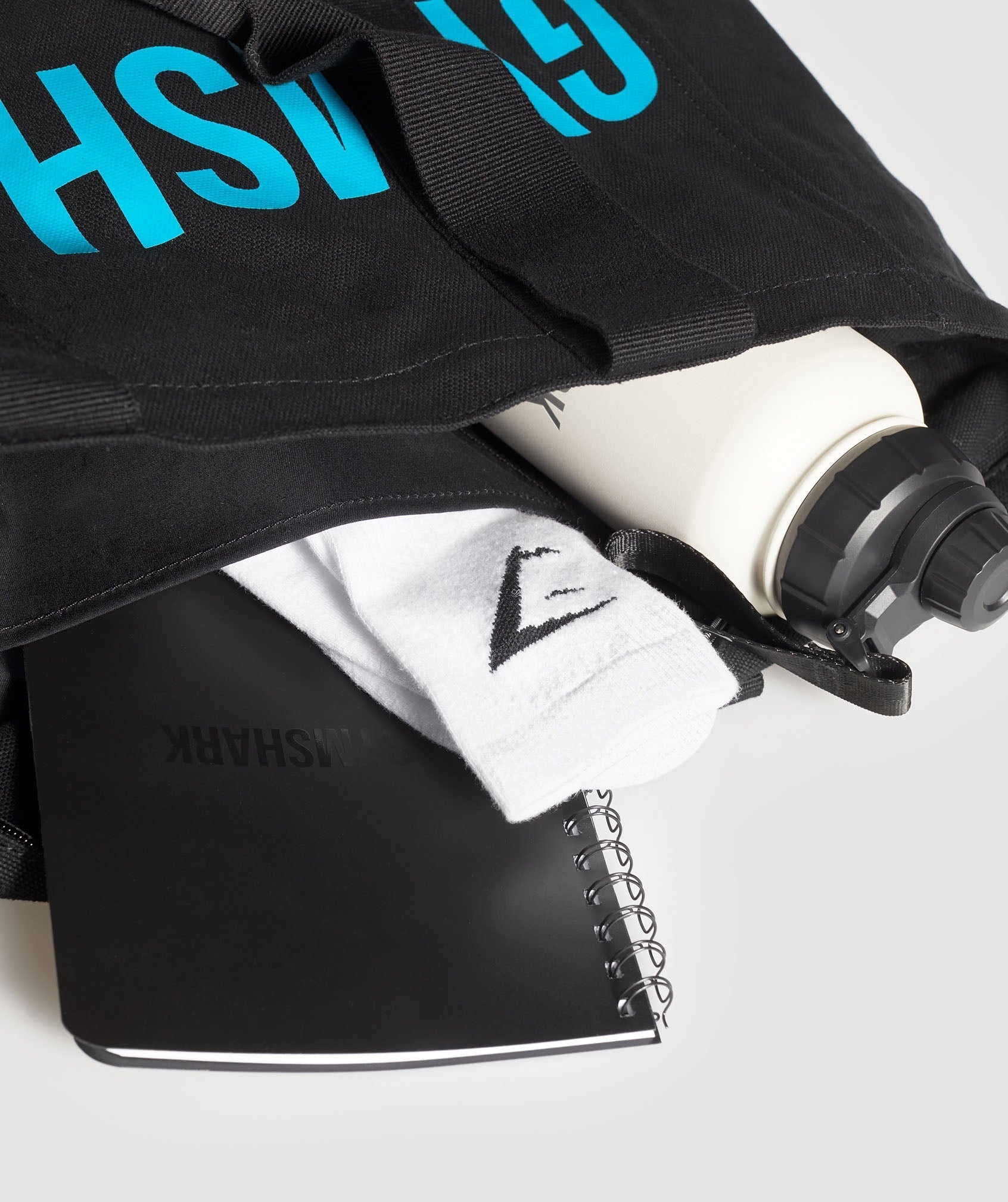 Gymshark Power Tote - Black/Brand Blue