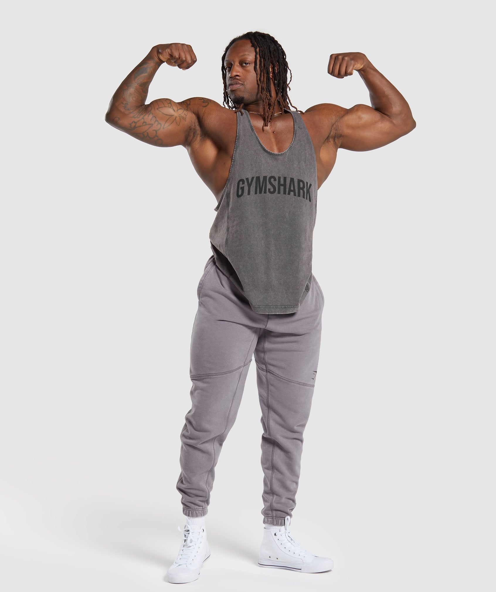 Gymshark Power Washed Joggers - Fog Purple
