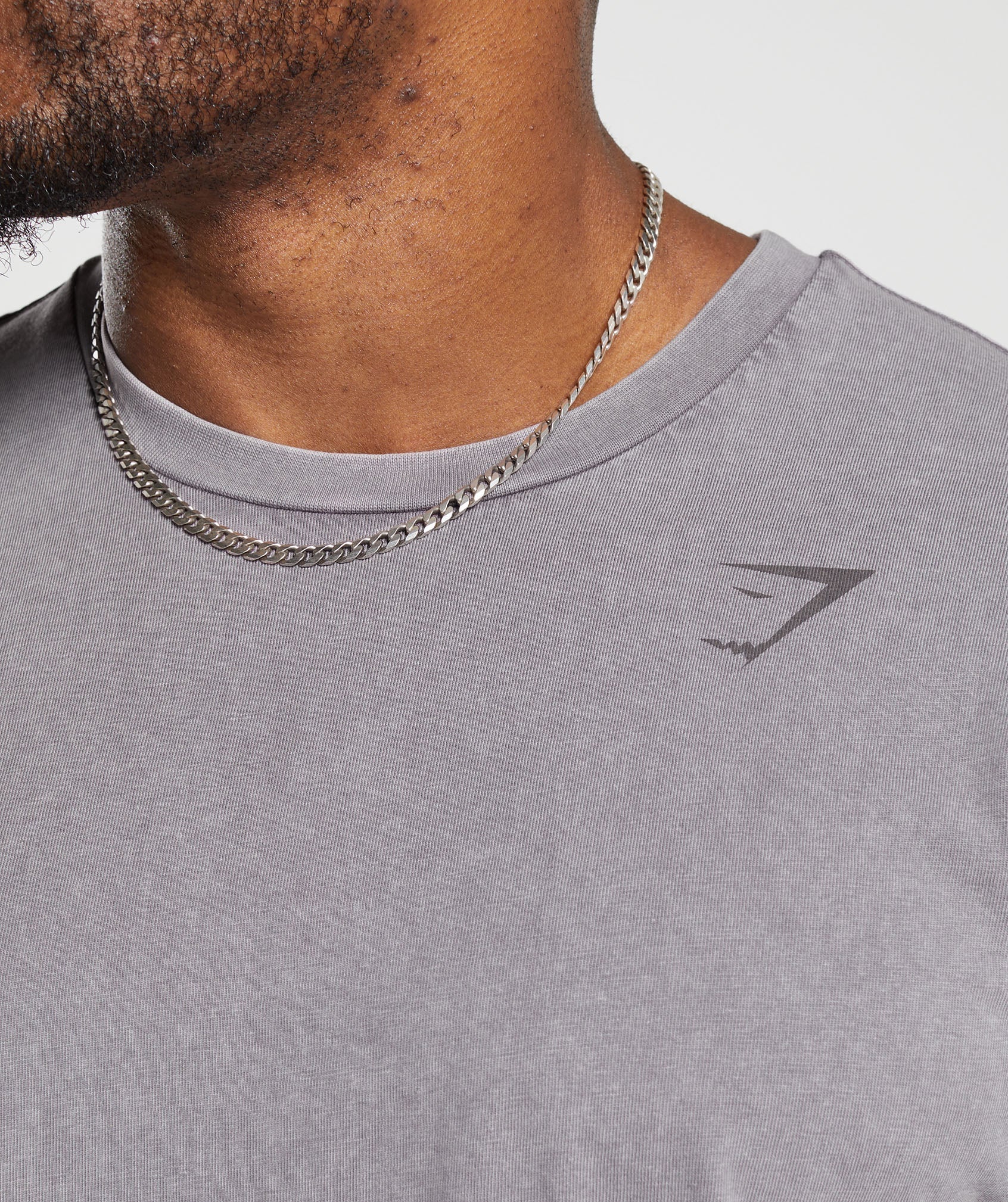 Gymshark Power Washed T-Shirt - Fog Purple