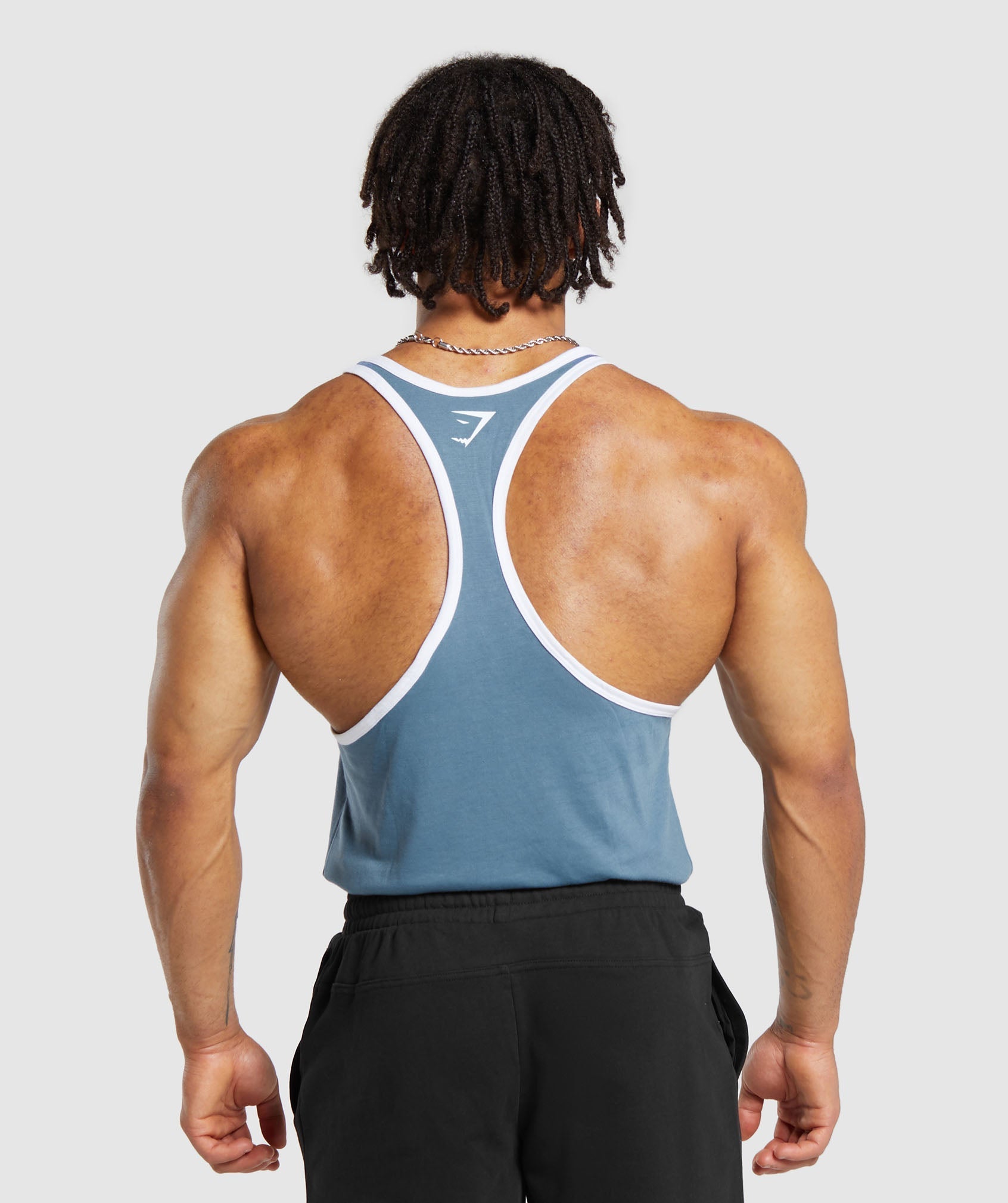 Gymshark Property Of Stringer - Faded Blue