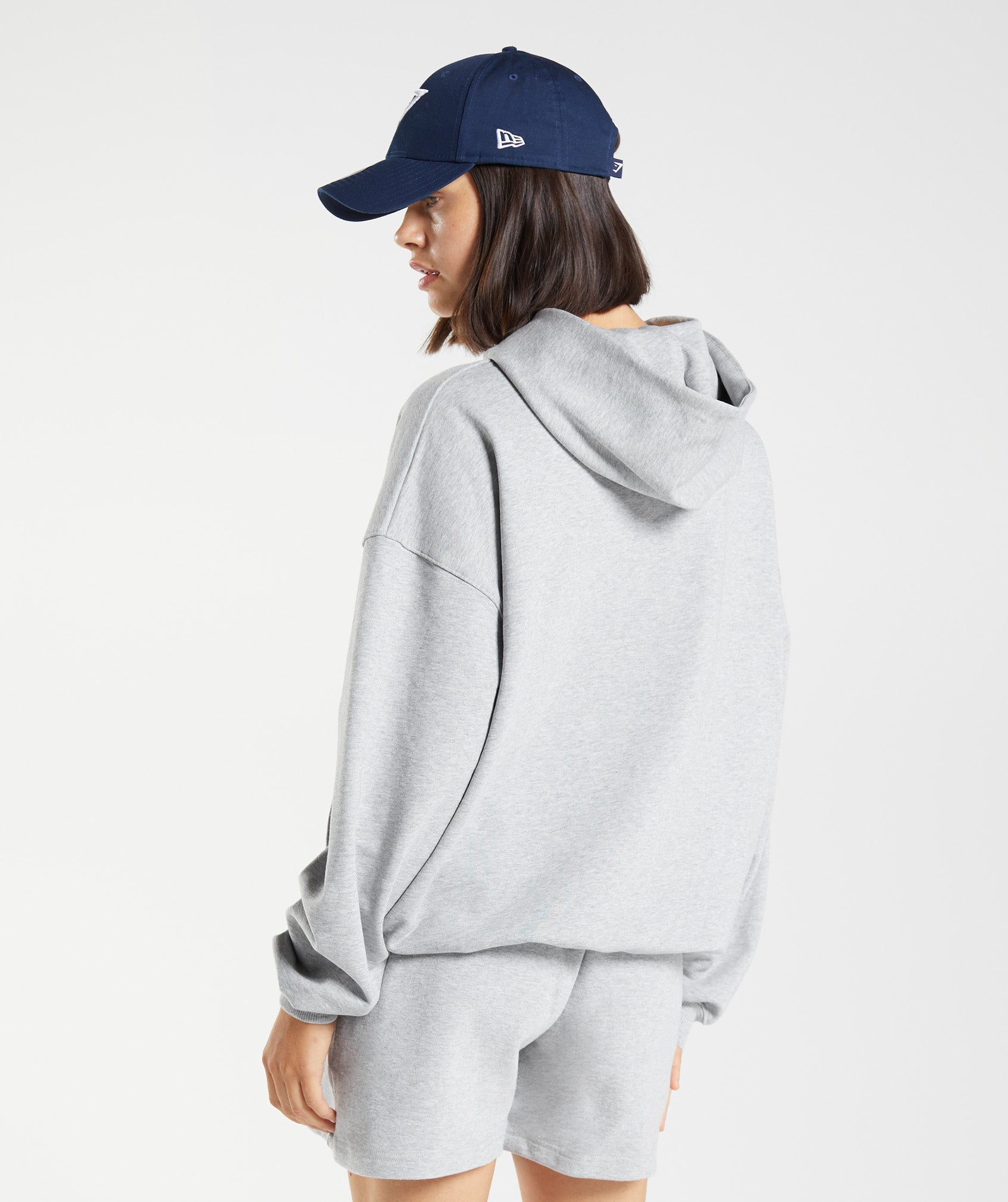 Gymshark Rest Day Sweats Hoodie - Light Grey Core Marl