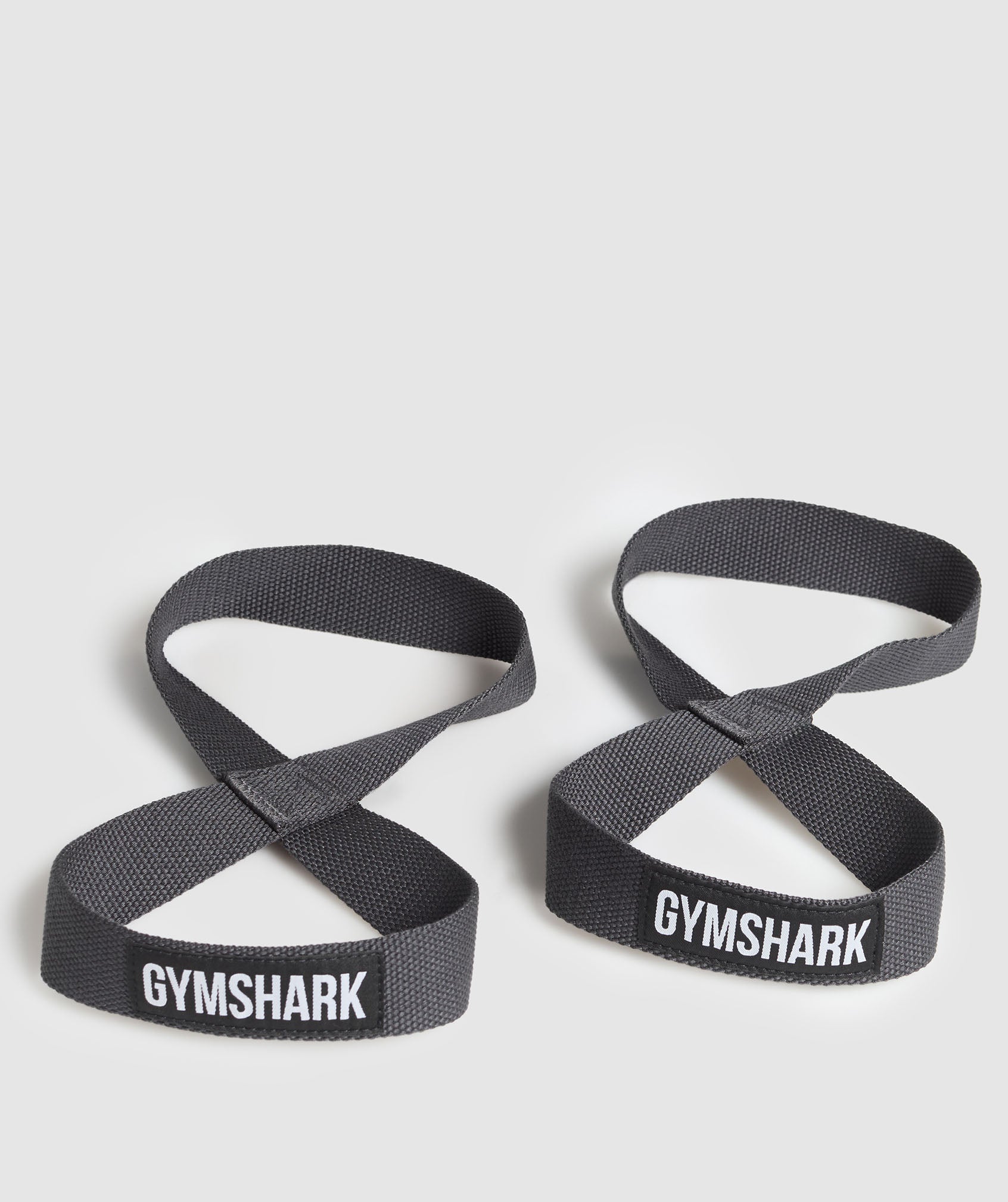 Gymshark Figure 8 Lifting Straps - Onyx Grey