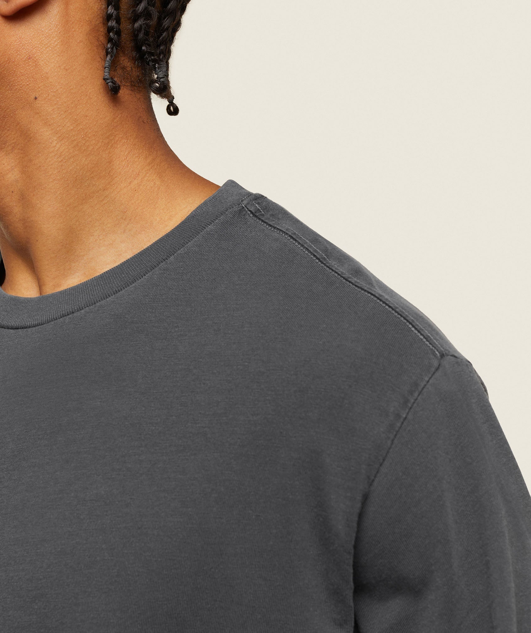 Gymshark everywear Relaxed Long Sleeve Tee - Black