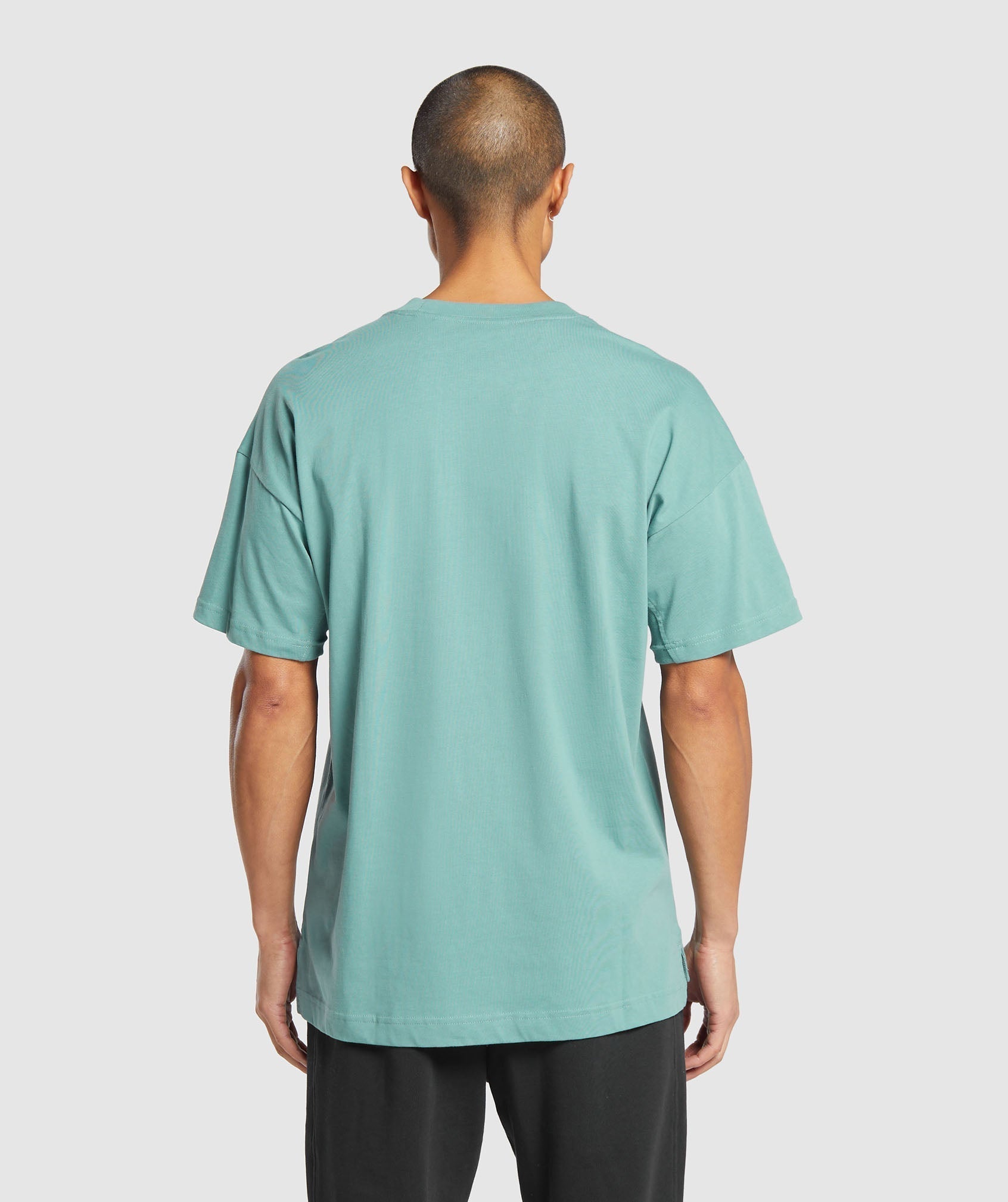 Gymshark Rest Day Essentials T-Shirt - Duck Egg Blue