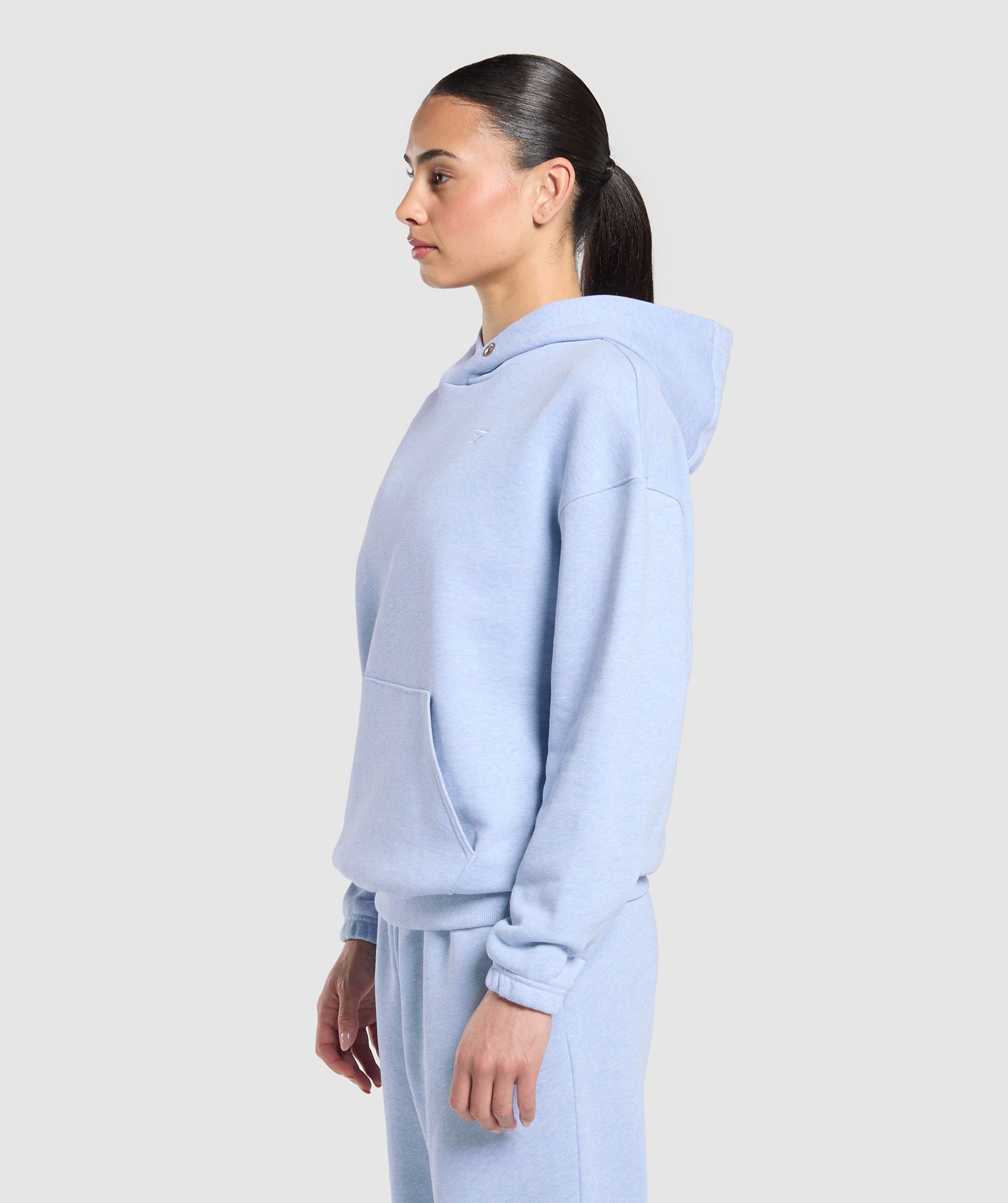 Rest Day Sweats 2.0 Oversized Hoodie - Blue Marl