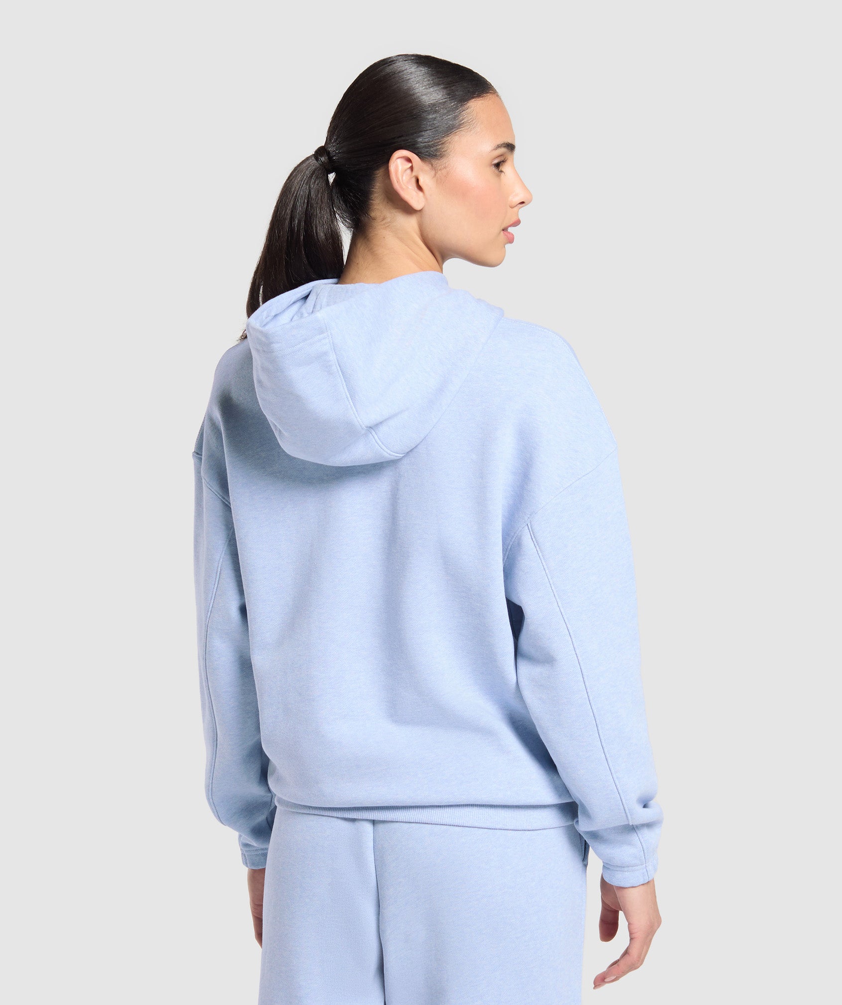 Rest Day Sweats 2.0 Oversized Hoodie - Blue Marl