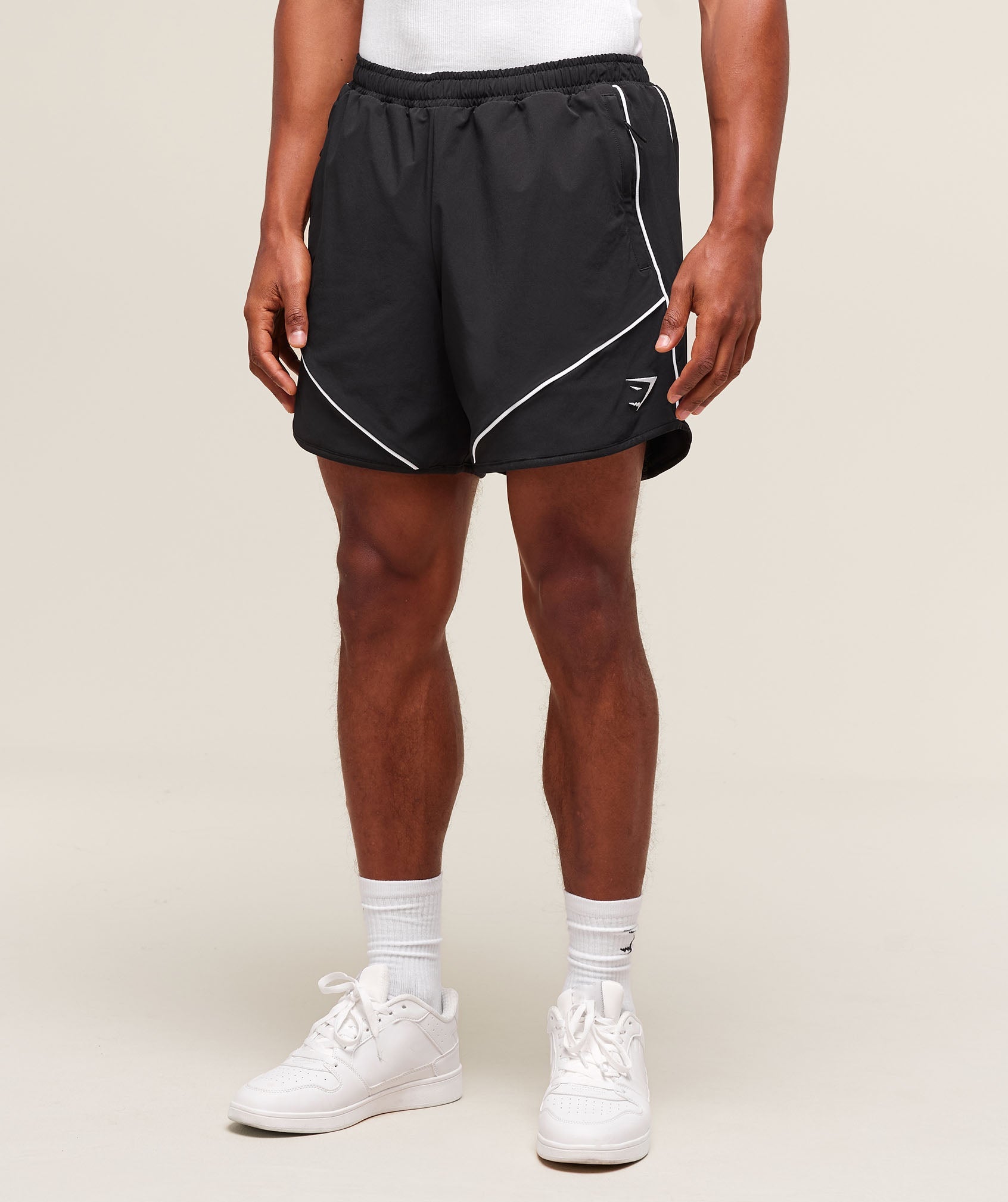 Gymshark Retro Shorts - Black