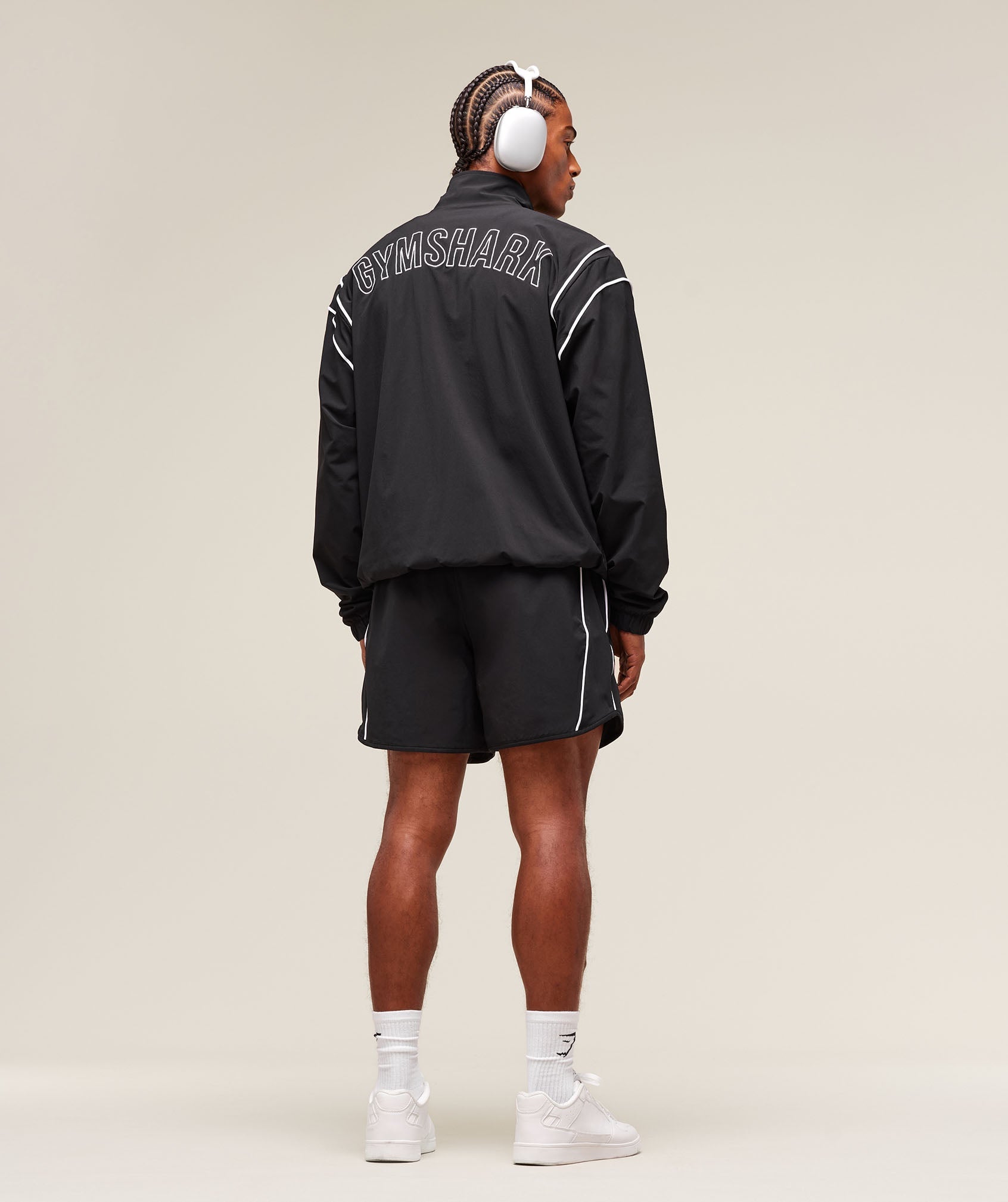 Gymshark Retro Shorts - Black