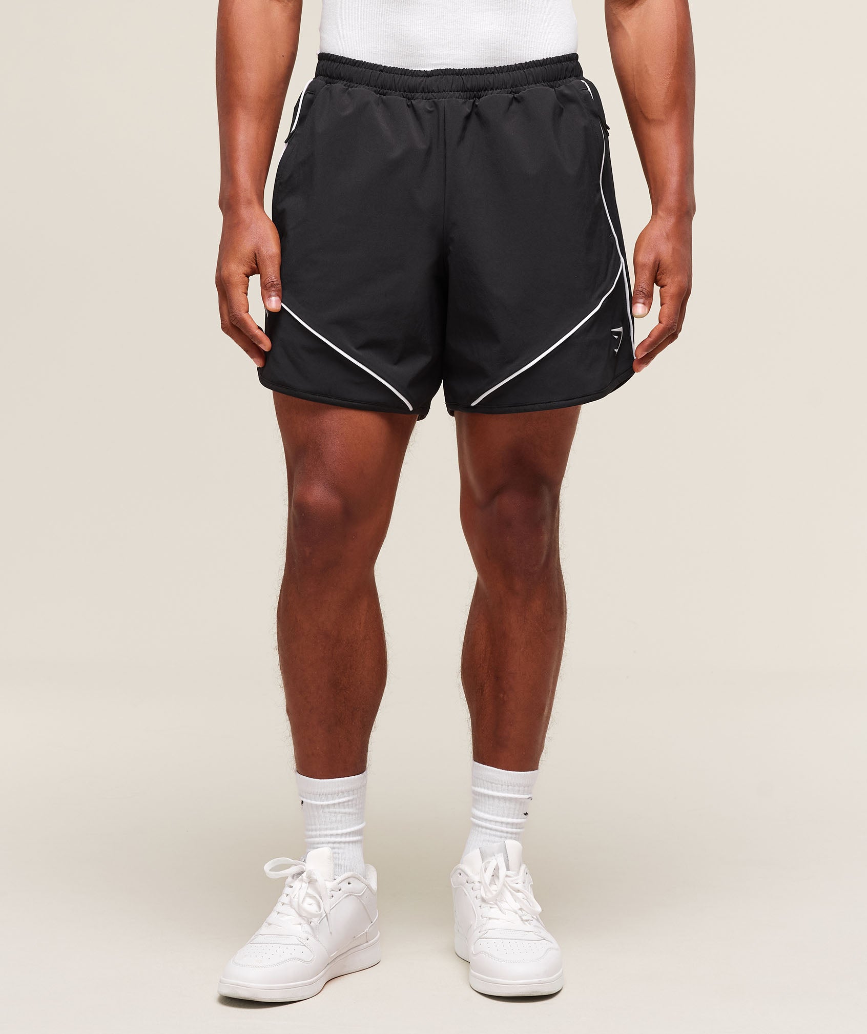 Gymshark Retro Shorts - Black