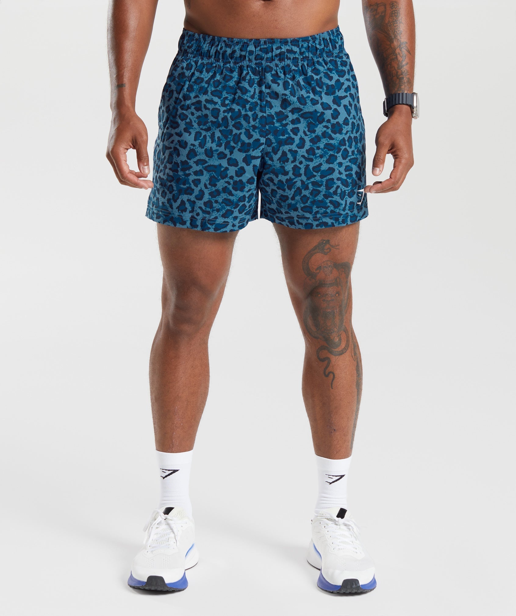 Gymshark Sport 5" Shorts - Denim Blue