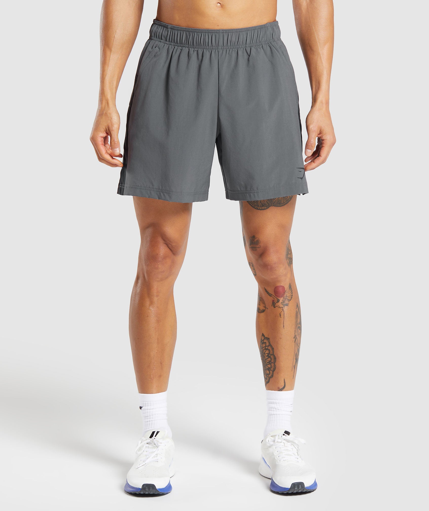 Gymshark Sport  7" Shorts - Dark Grey/Black