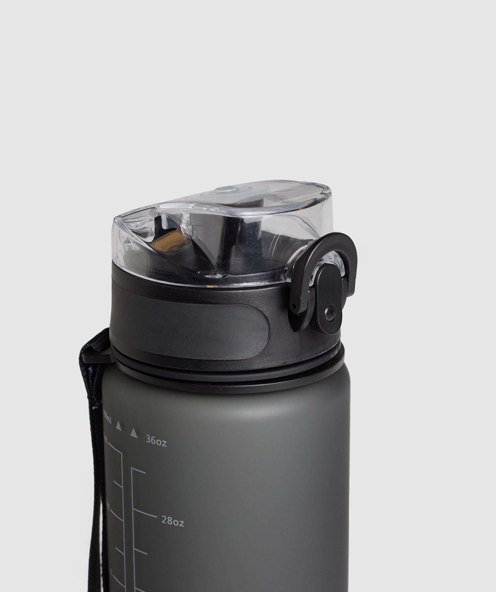 Gymshark Sports Bottle- Training Dept Graphic - Black