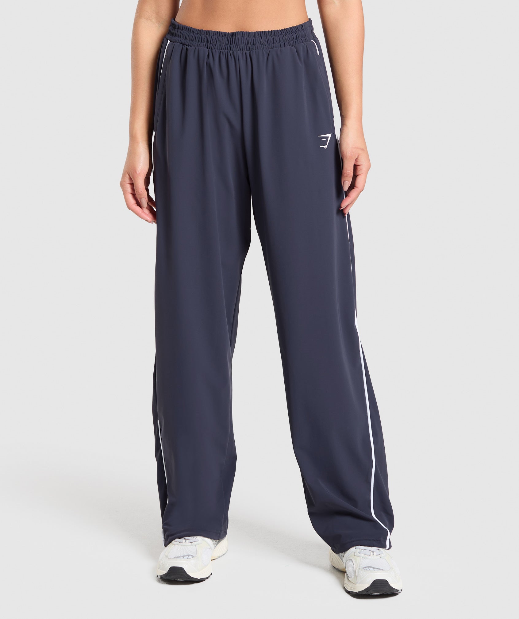 Stitch Feature Woven Pants - Heavy Blue