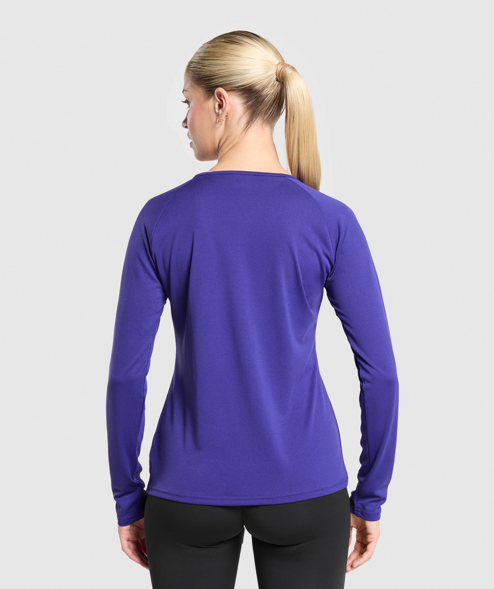 Gymshark Training Long Sleeve Top - Cobalt Purple