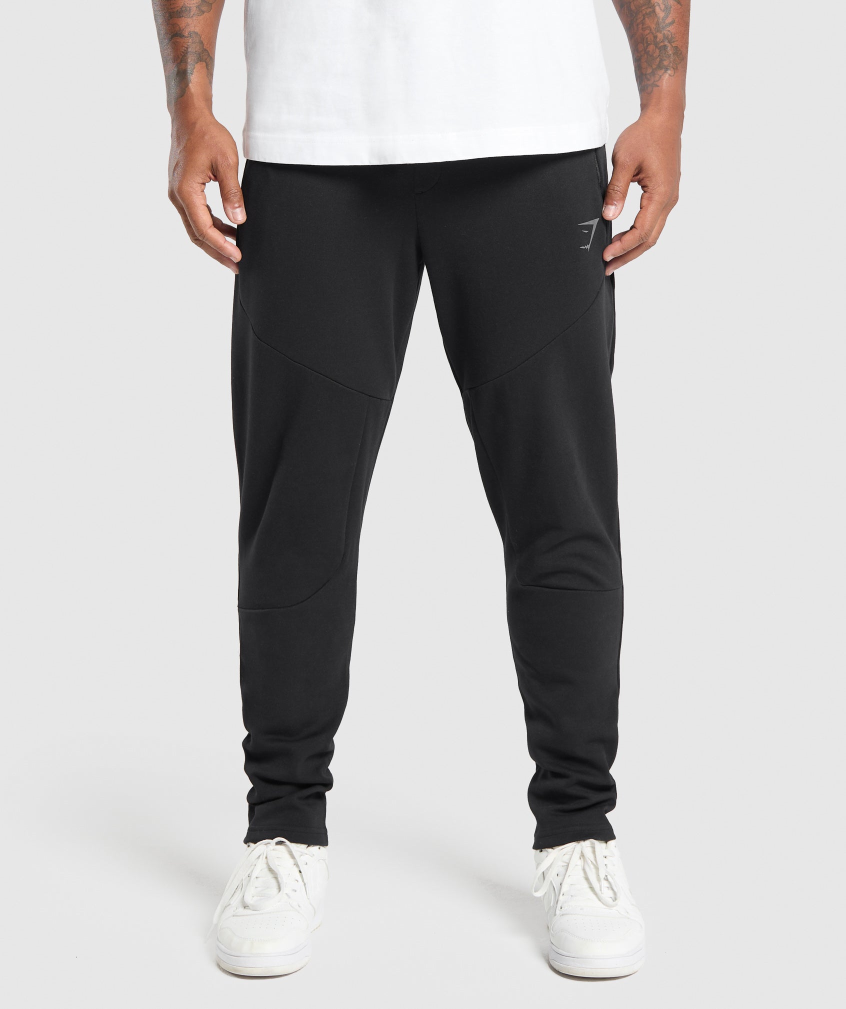 Gymshark Interlock Tech Joggers - Black