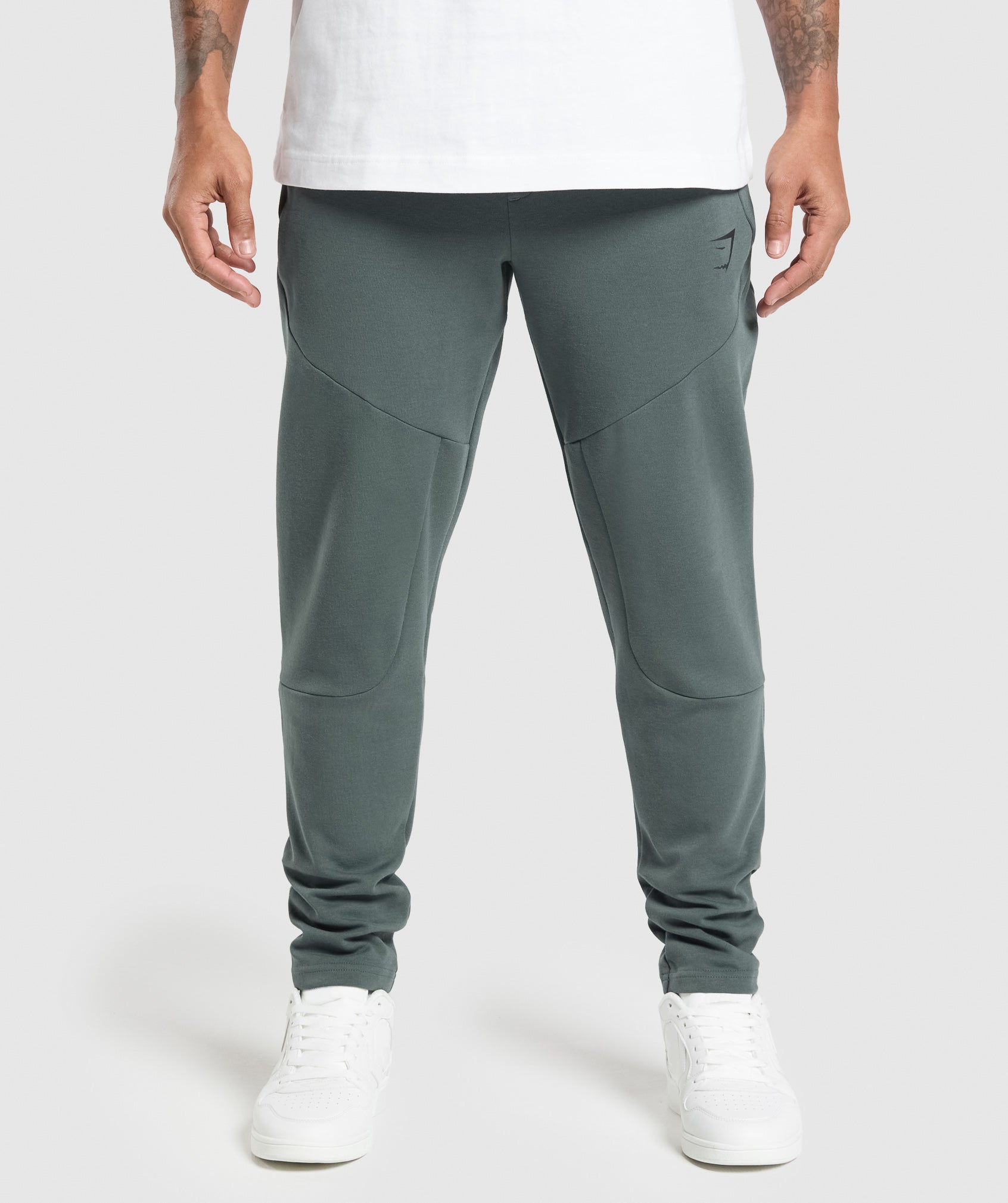 Gymshark Interlock Tech Joggers - Slate Teal