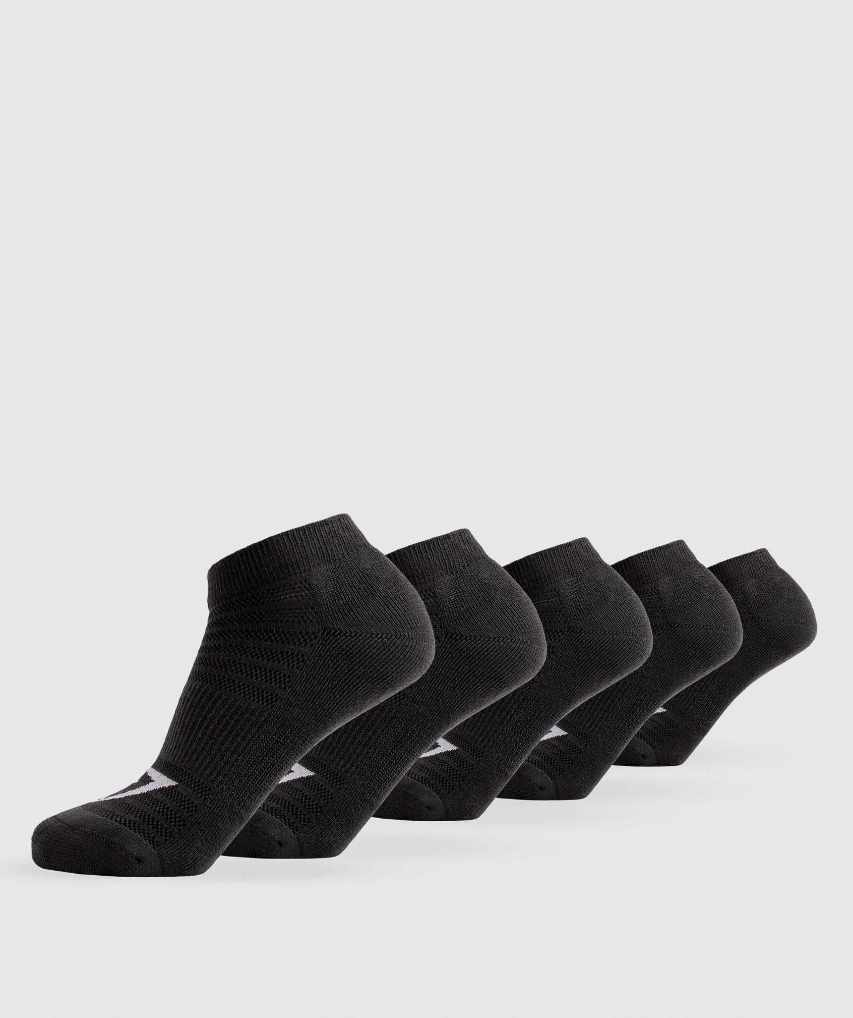 Gymshark Trainer Socks 5pk - Black