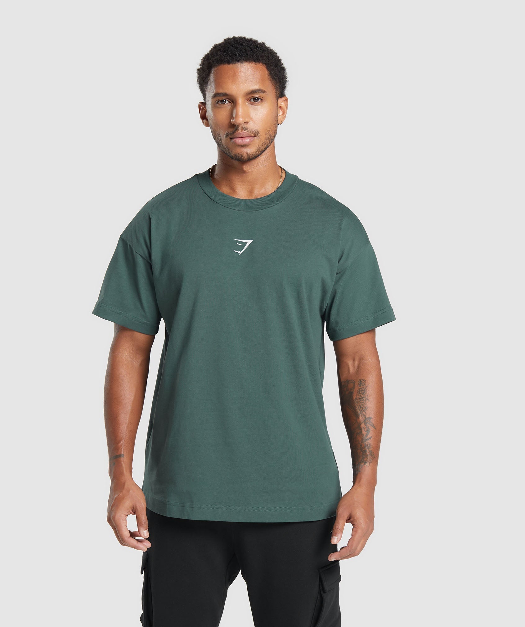 Gymshark Training Dept. T-Shirt - Fog Green
