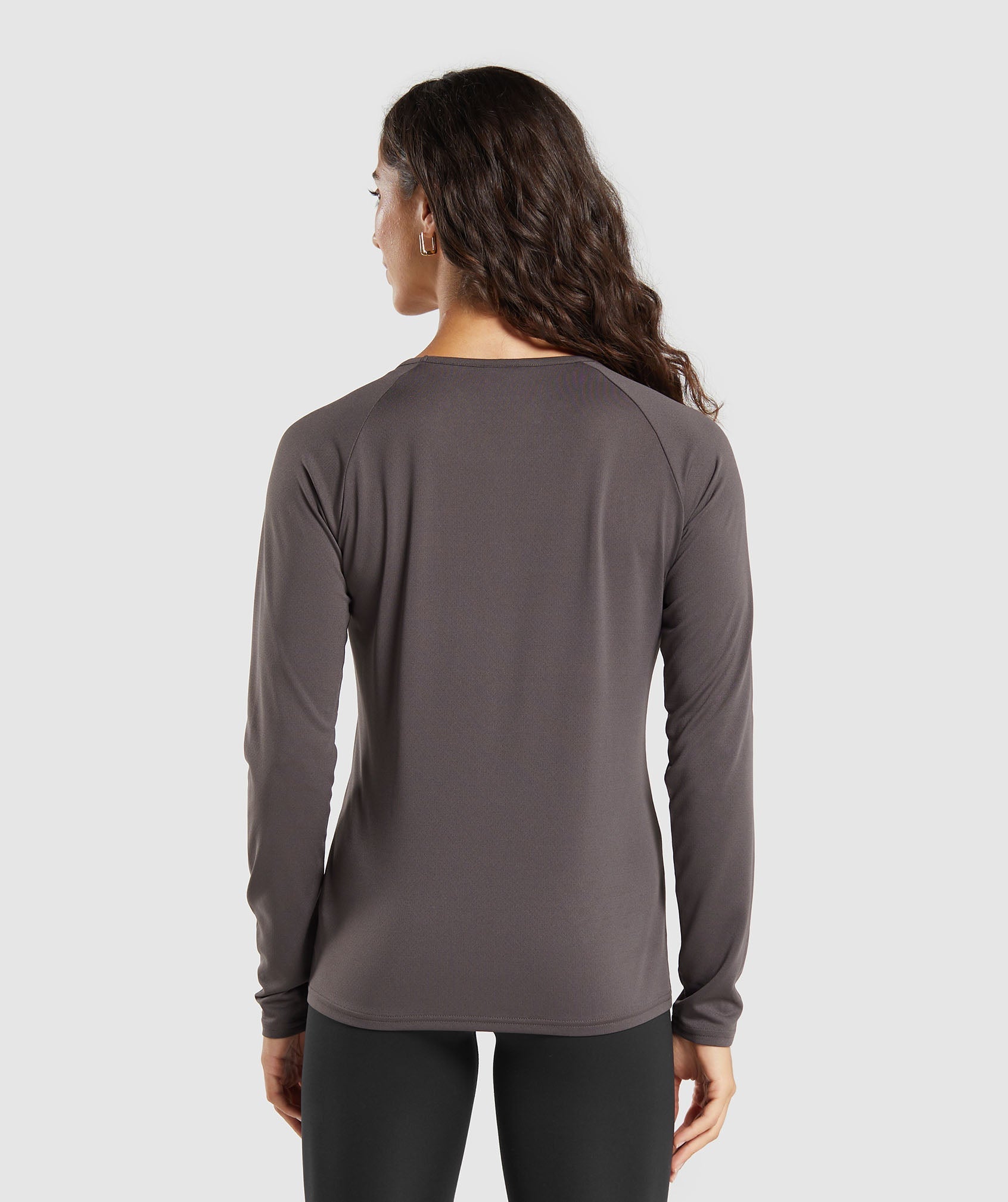 Training Long Sleeve Top - Greyed Purple