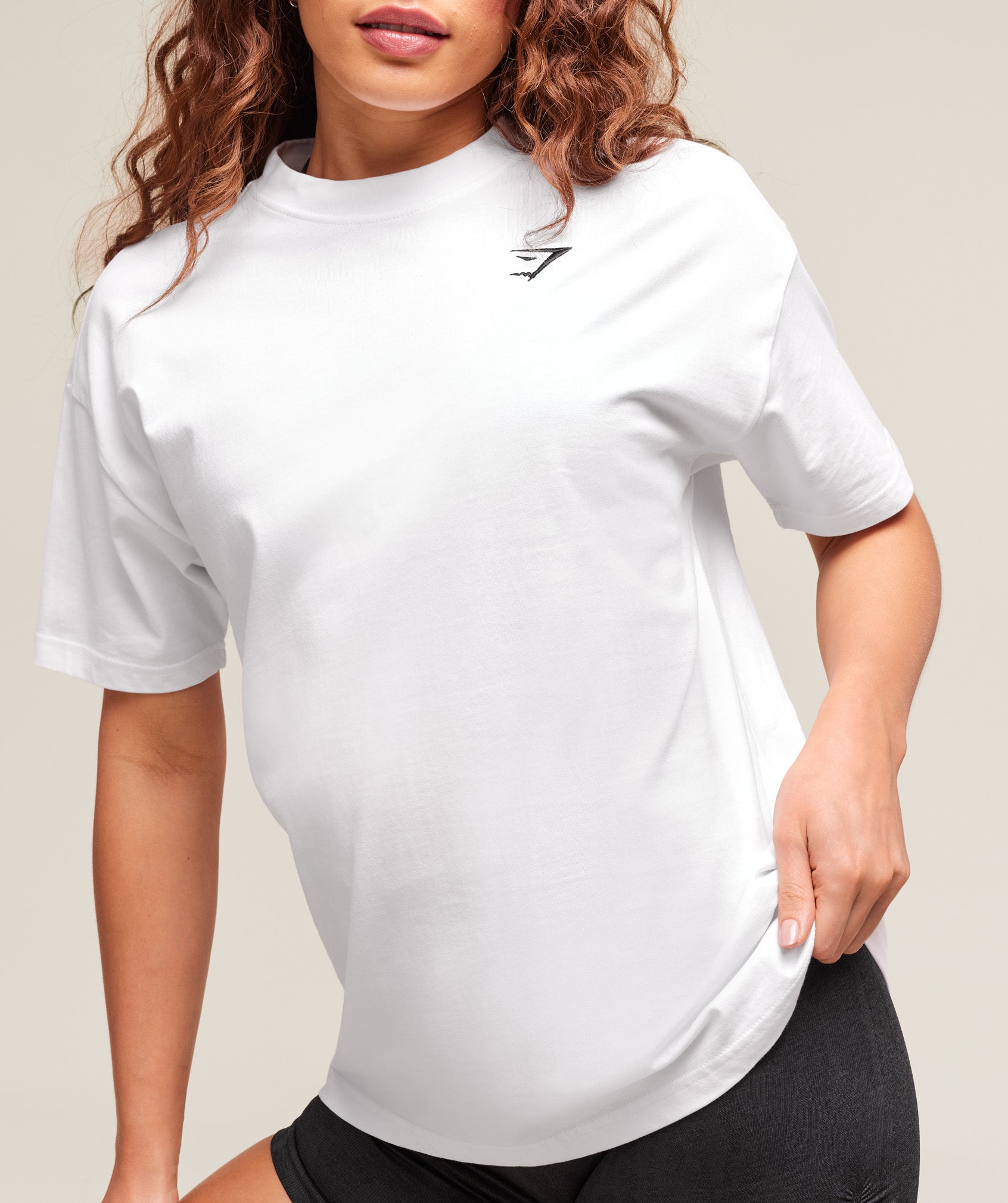 Gymshark Training Oversized T-Shirt - White