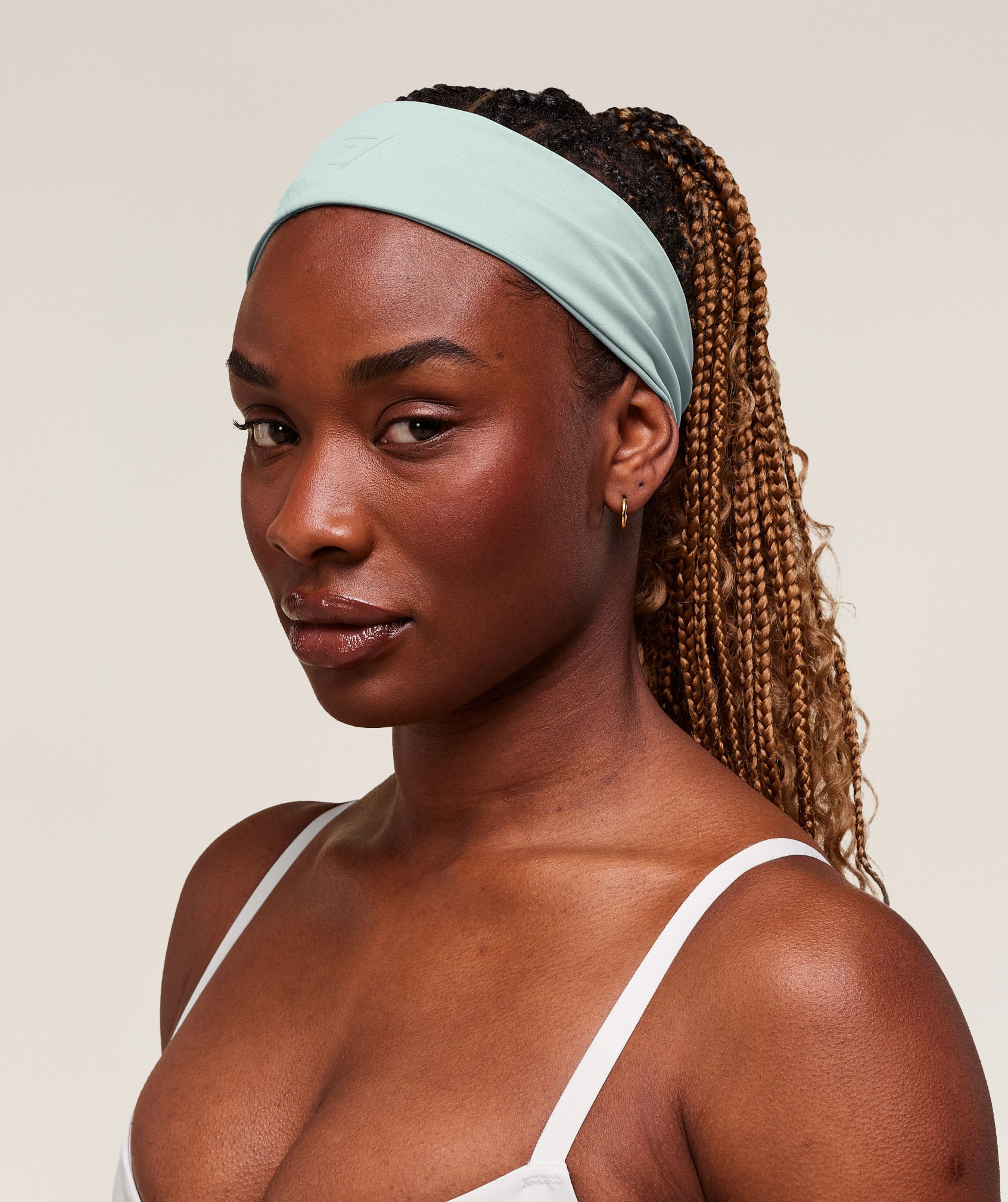 Gymshark Twist Headband - Morning Blue