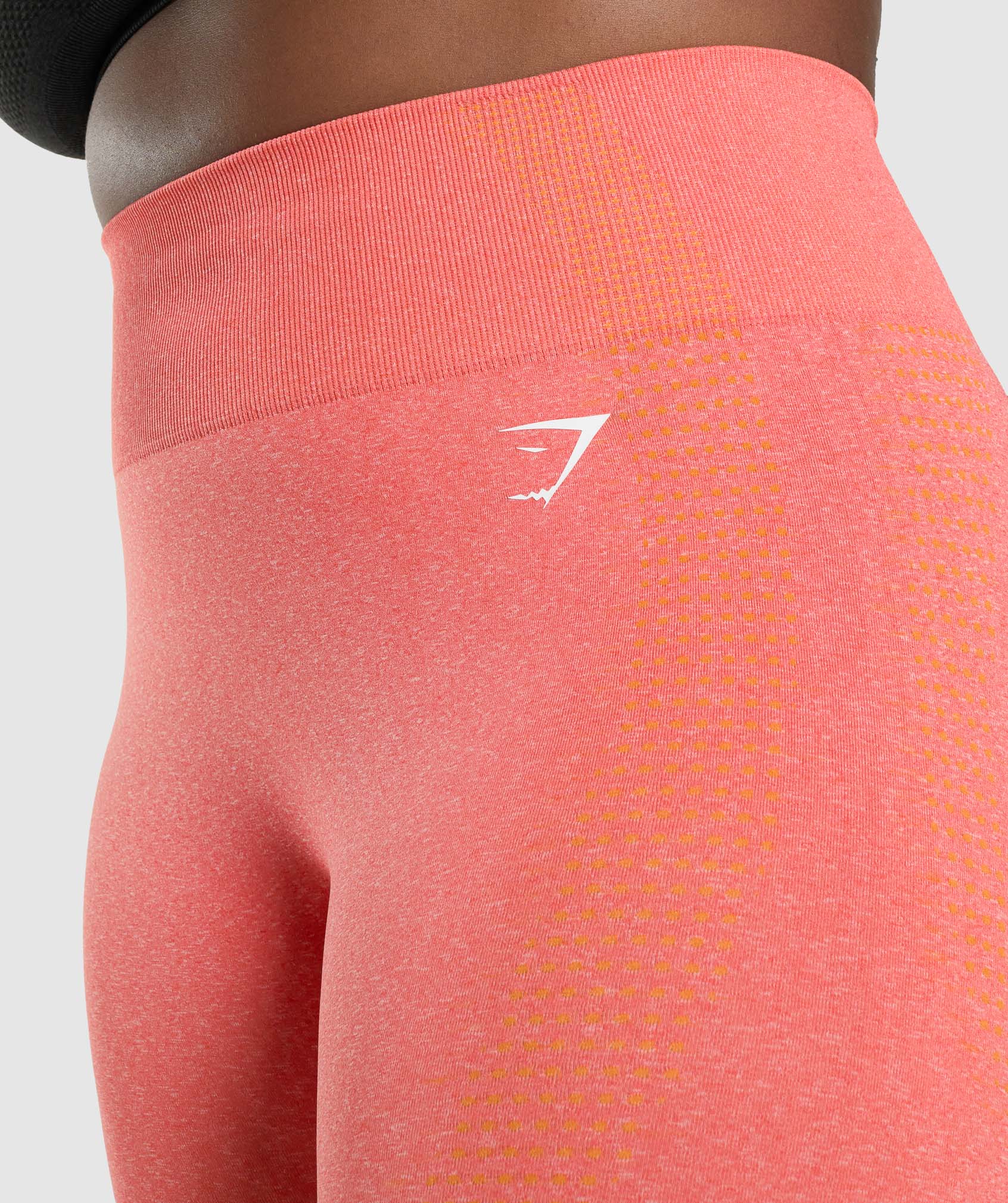 Gymshark Vital Regular Leggings - Orange Marl