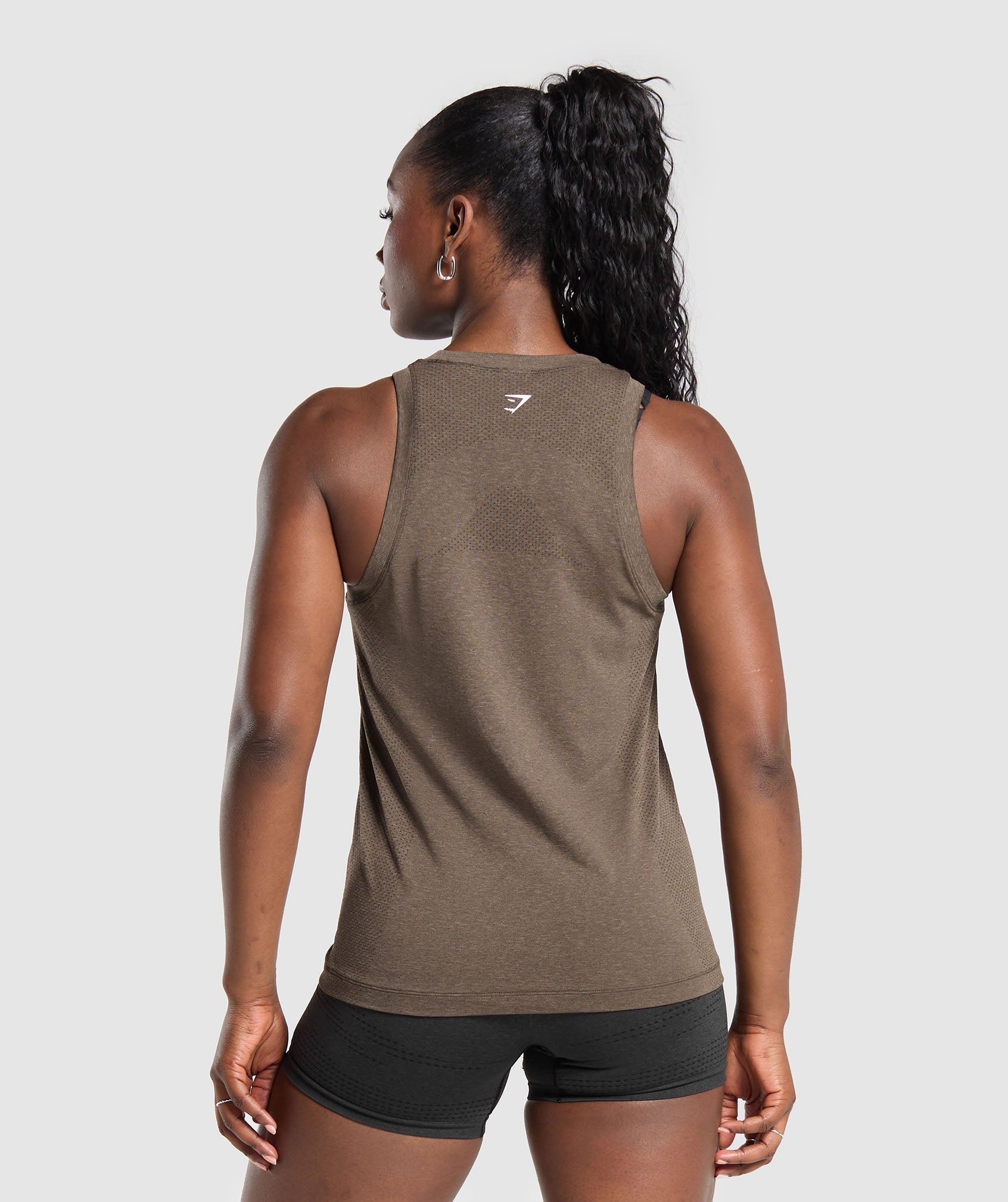 Gymshark Vital Light Tank - Penny Brown Marl